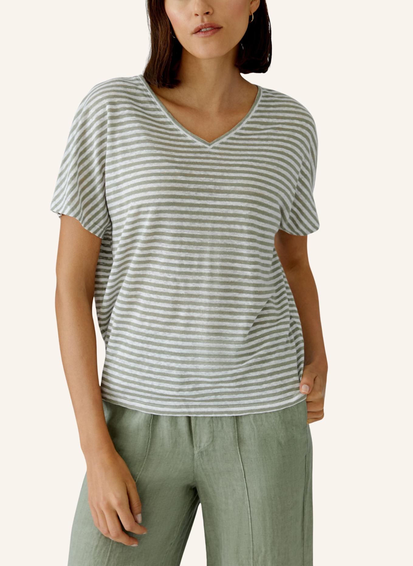 oui T-Shirt: WEISS/ GRÜN