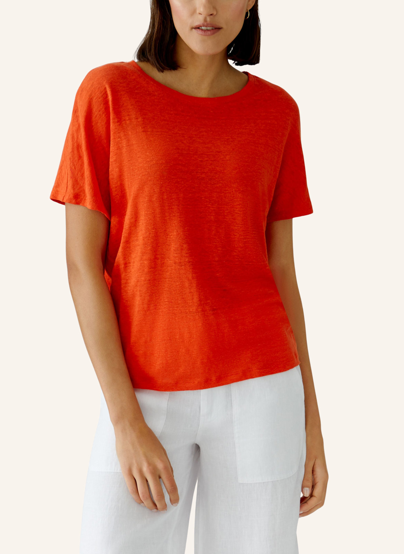 oui T-Shirt: ORANGE
