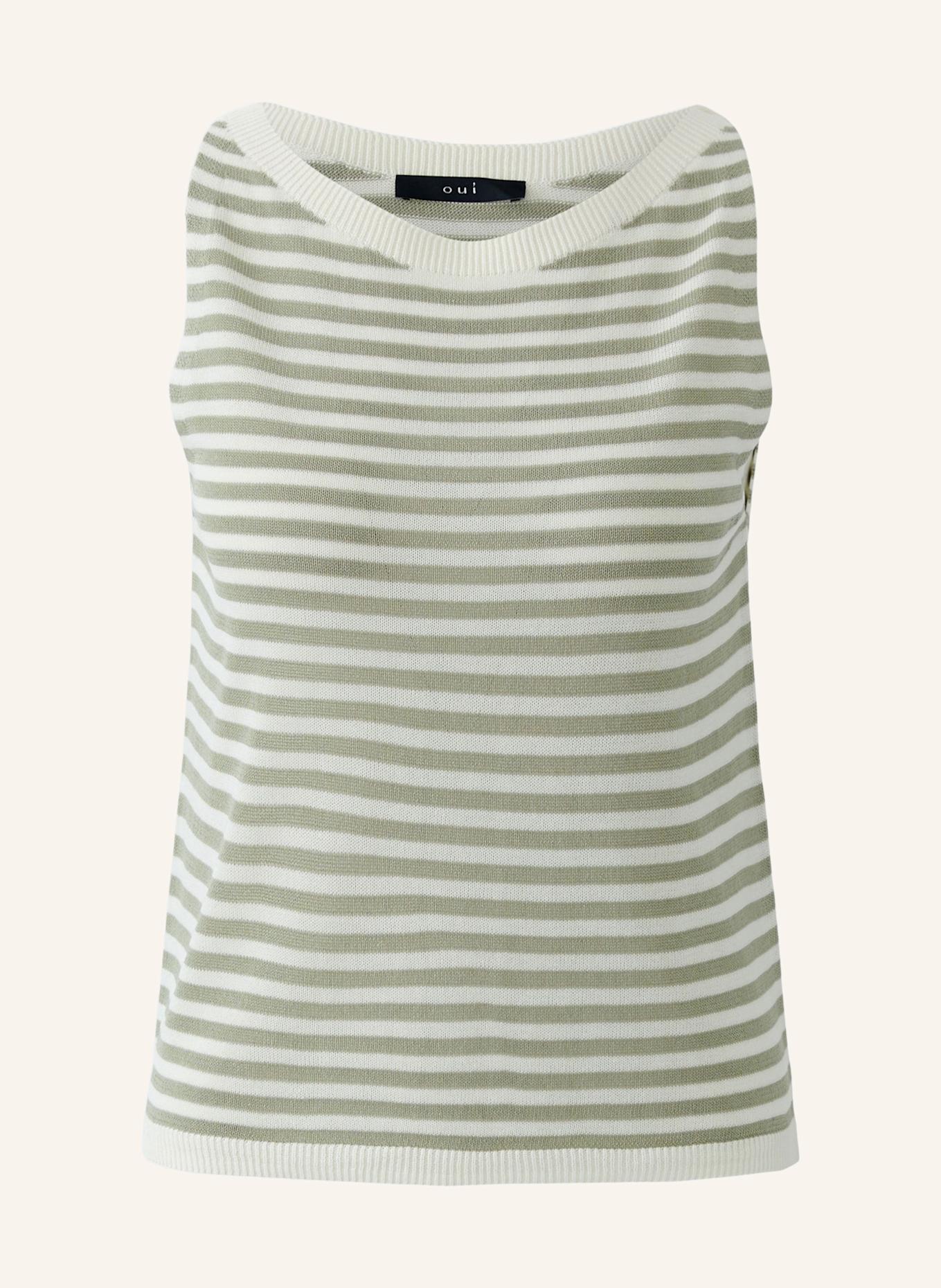 oui Top: WEISS/ GRÜN