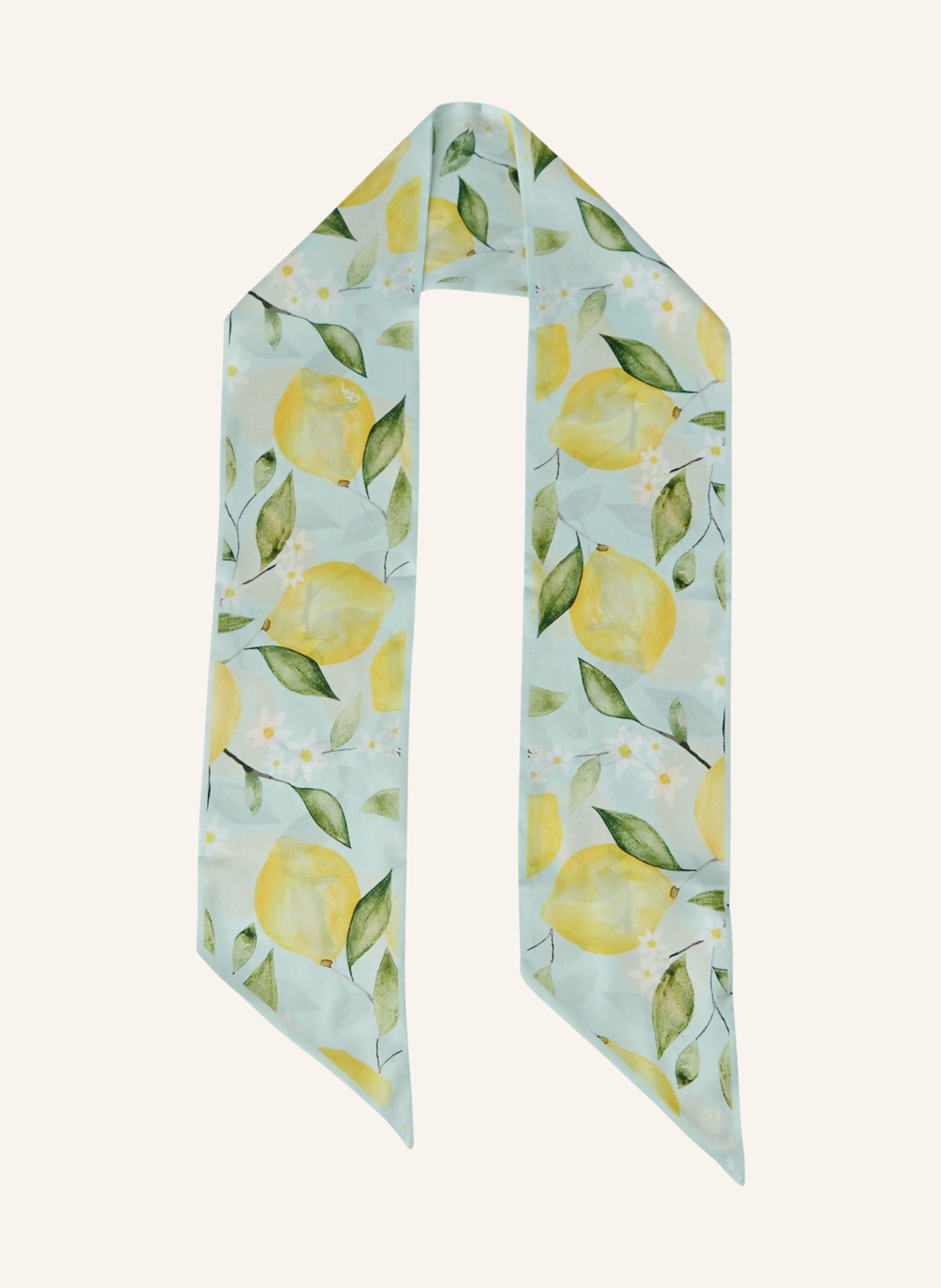 oui Oui Schal: GRÜN/ GELB