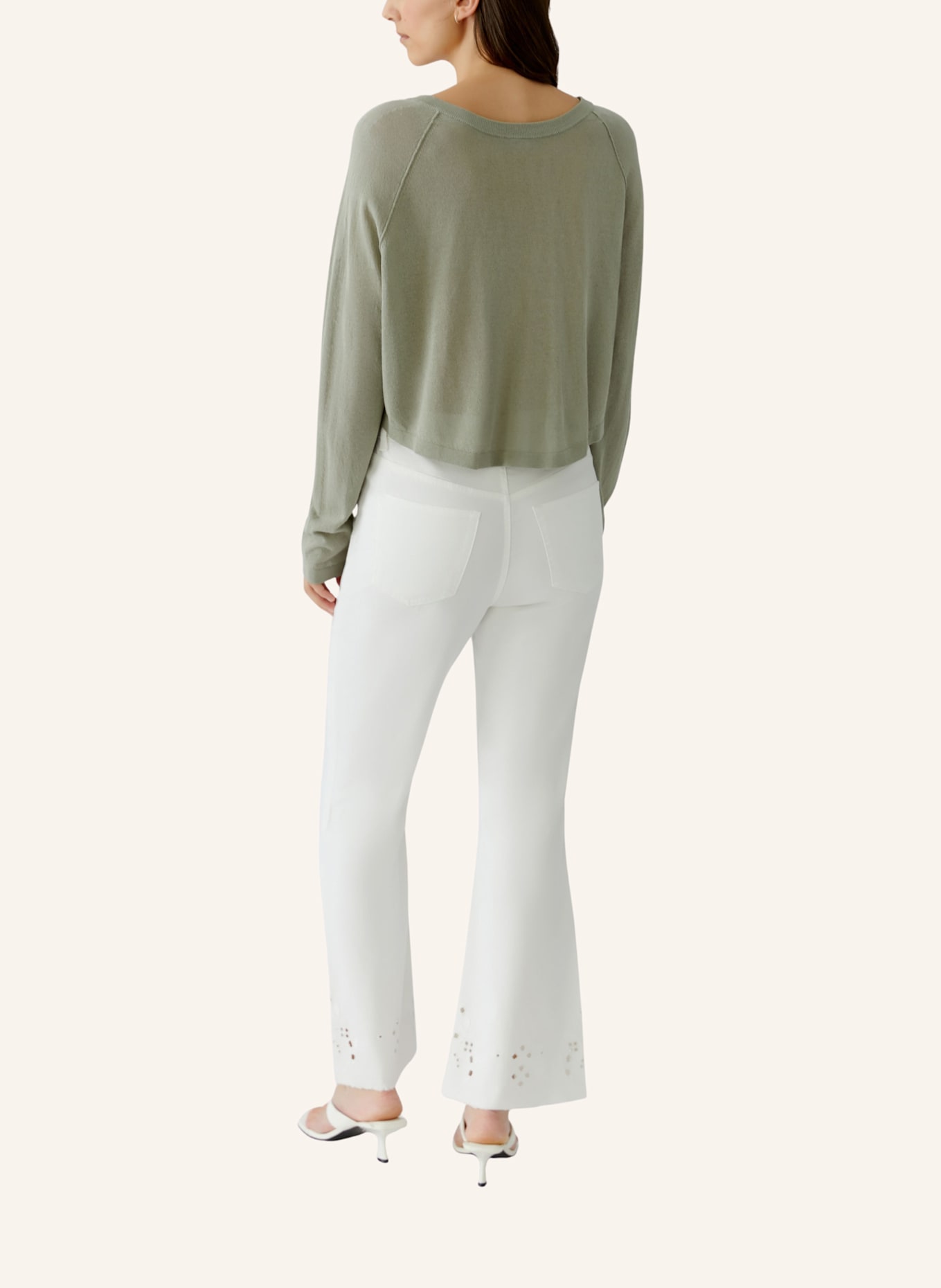 oui Strickjacke: GRÜN