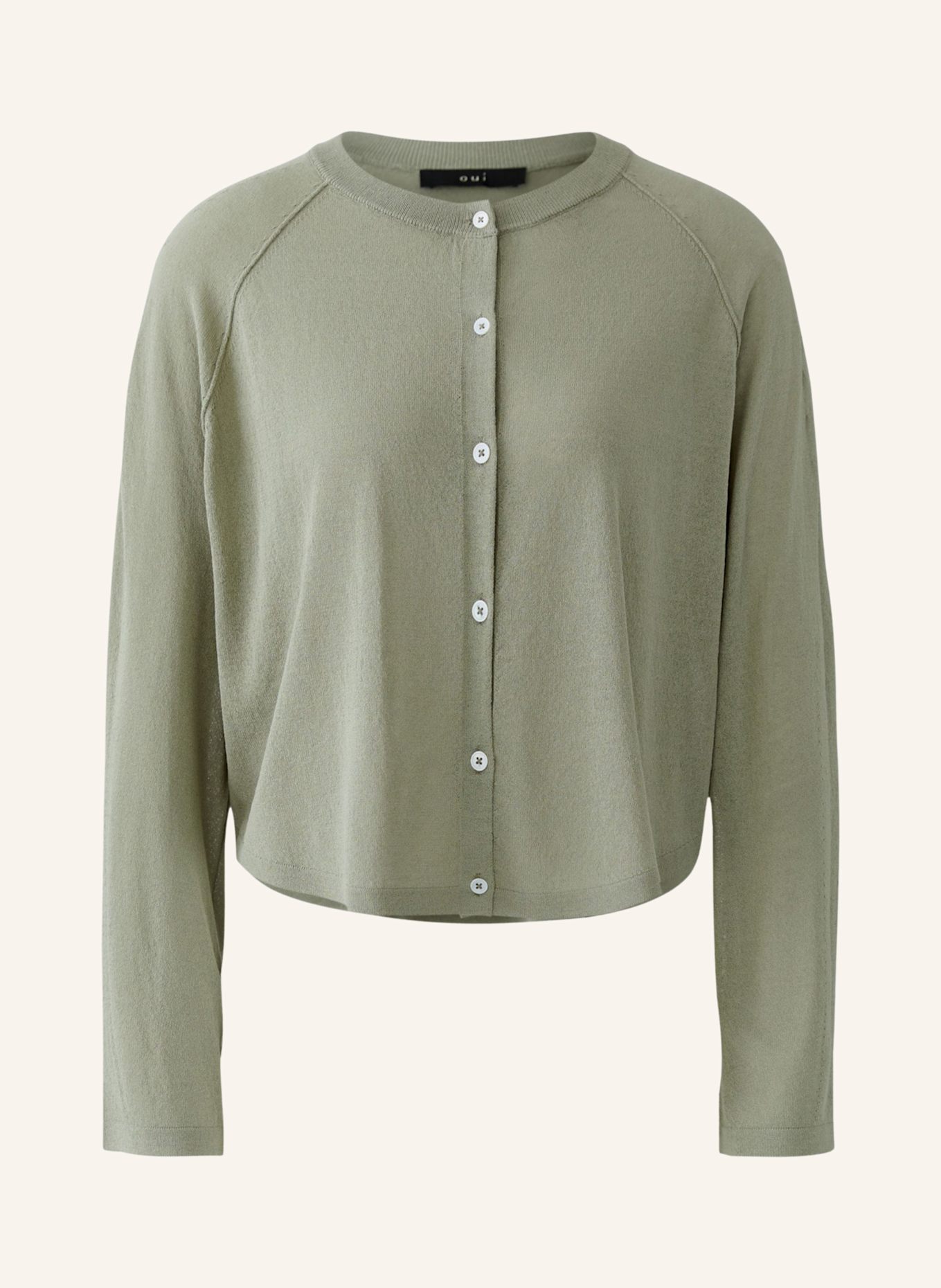 oui Strickjacke: GRÜN