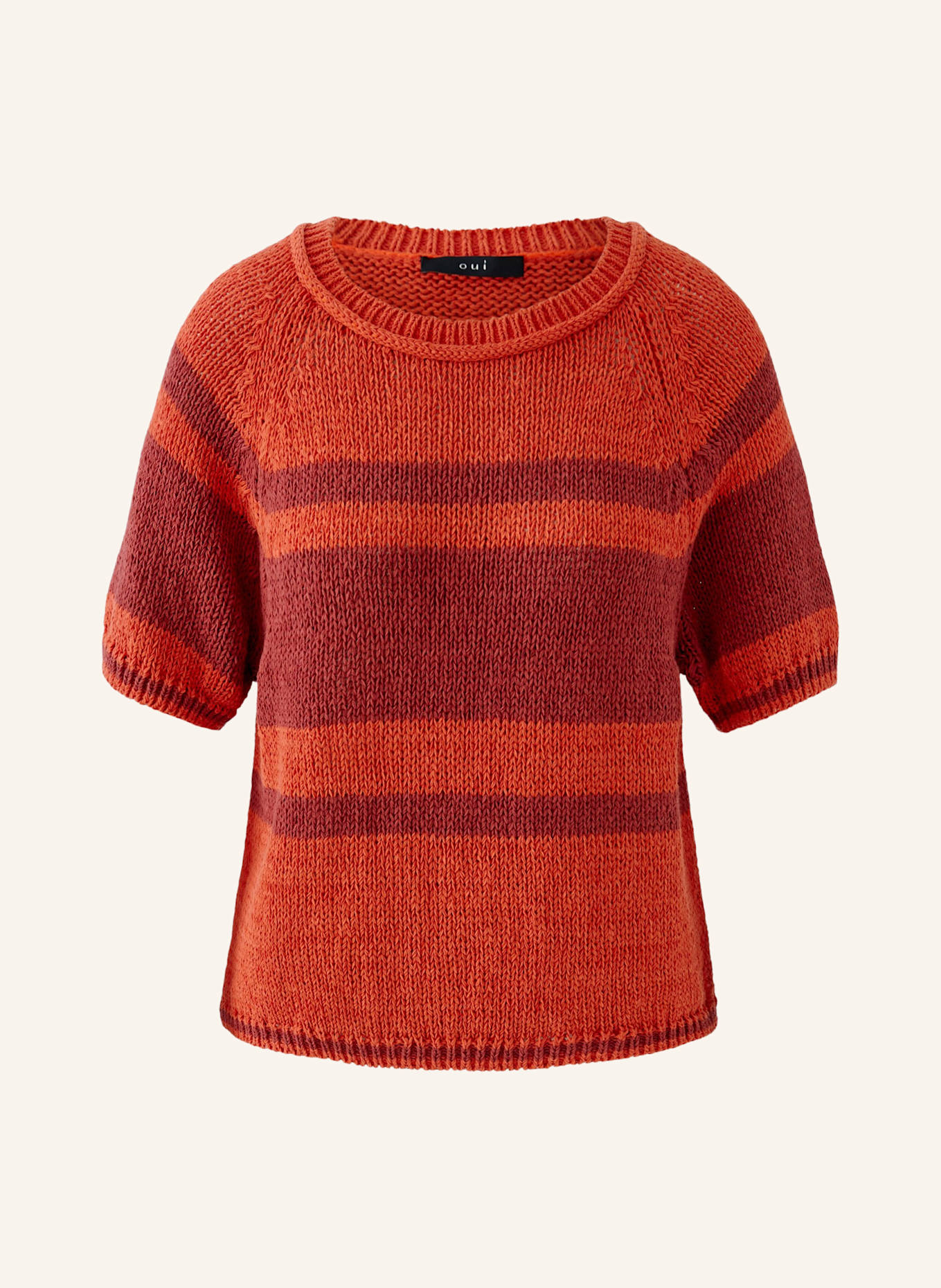 oui Pullover: ORANGE