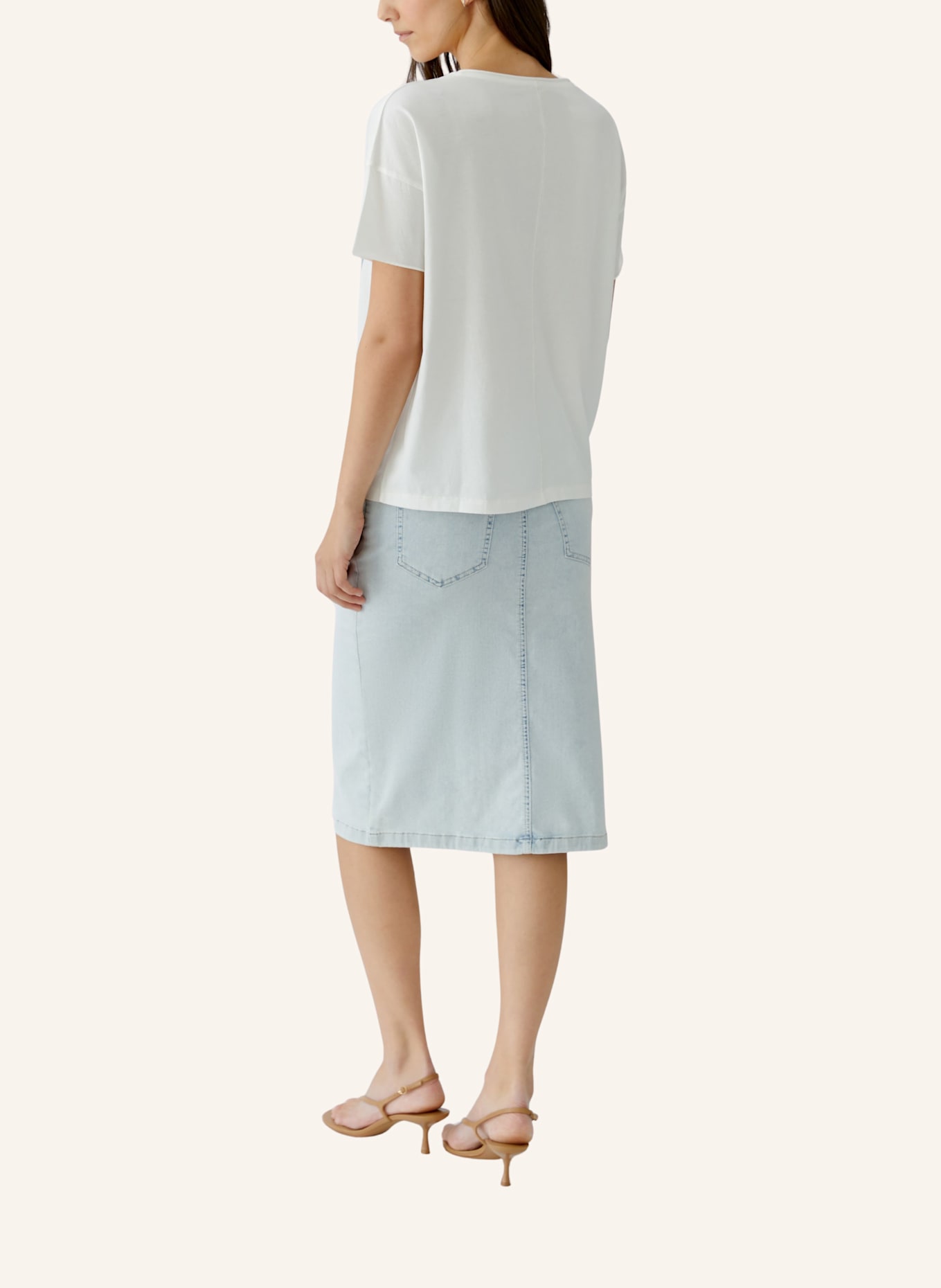 oui T-Shirt: WEISS