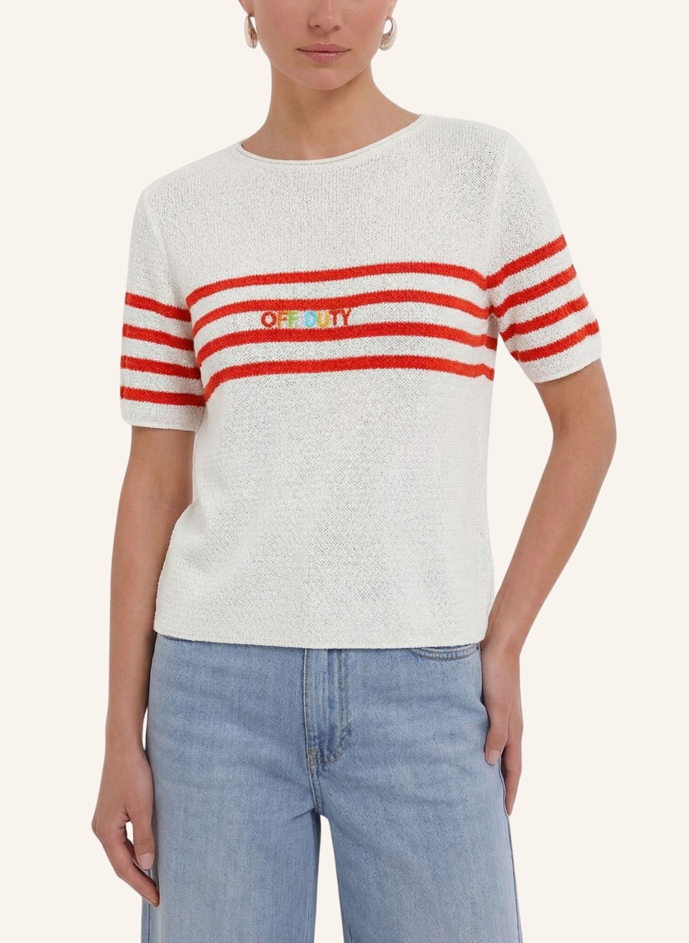 oui Pullover: WEISS