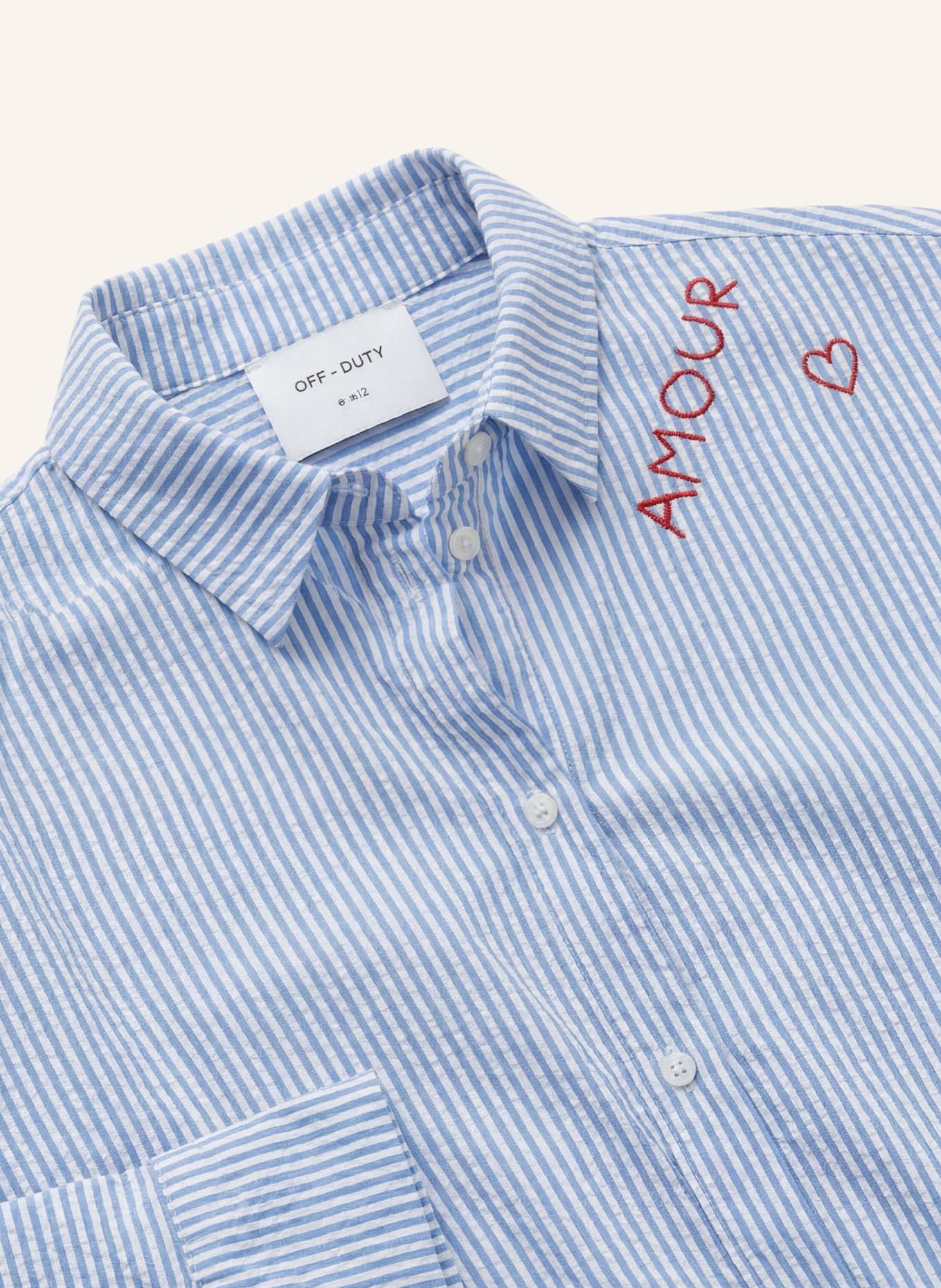 oui Bluse: BLAU