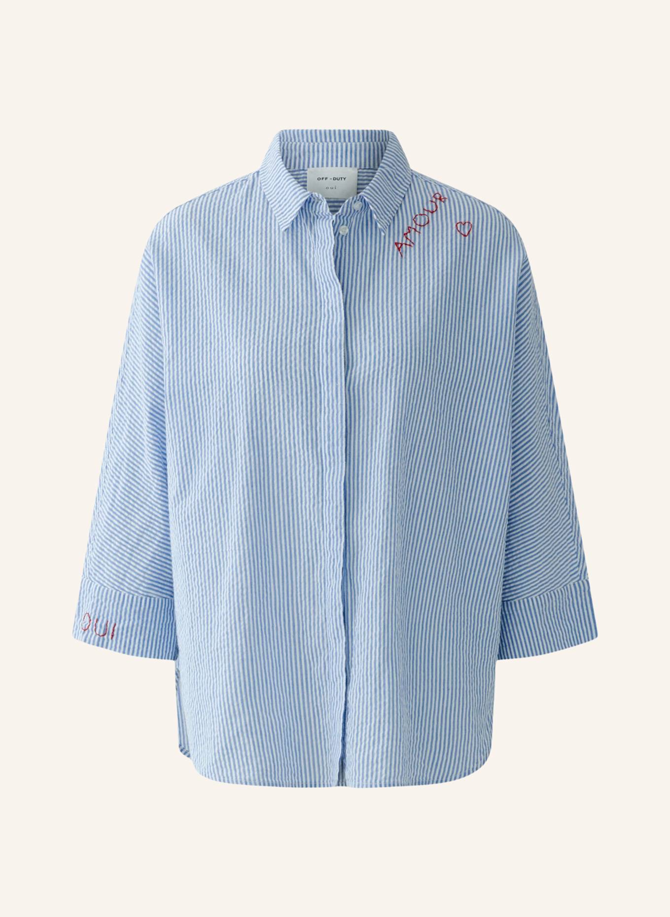 oui Bluse: BLAU
