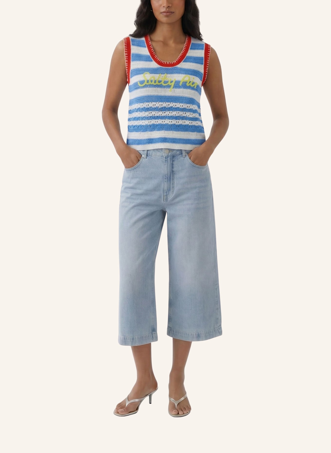 oui Jeans: BLAU