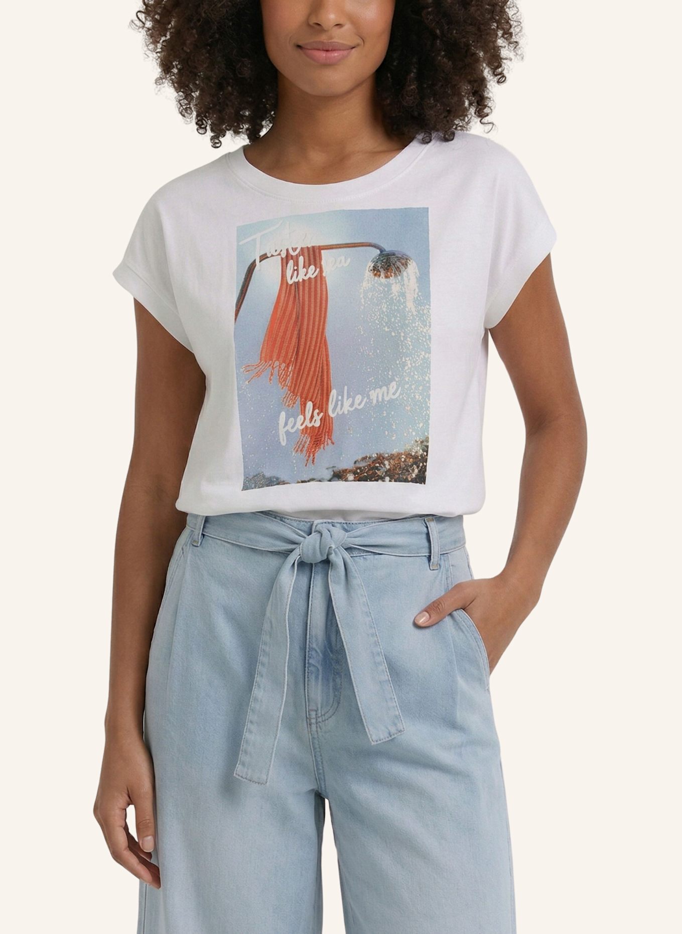 oui T-Shirt: WEISS