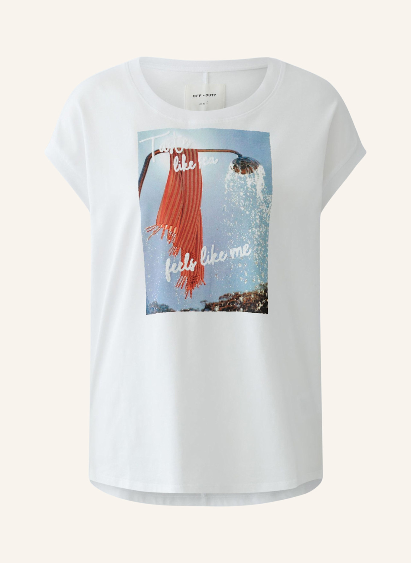 oui T-Shirt: WEISS