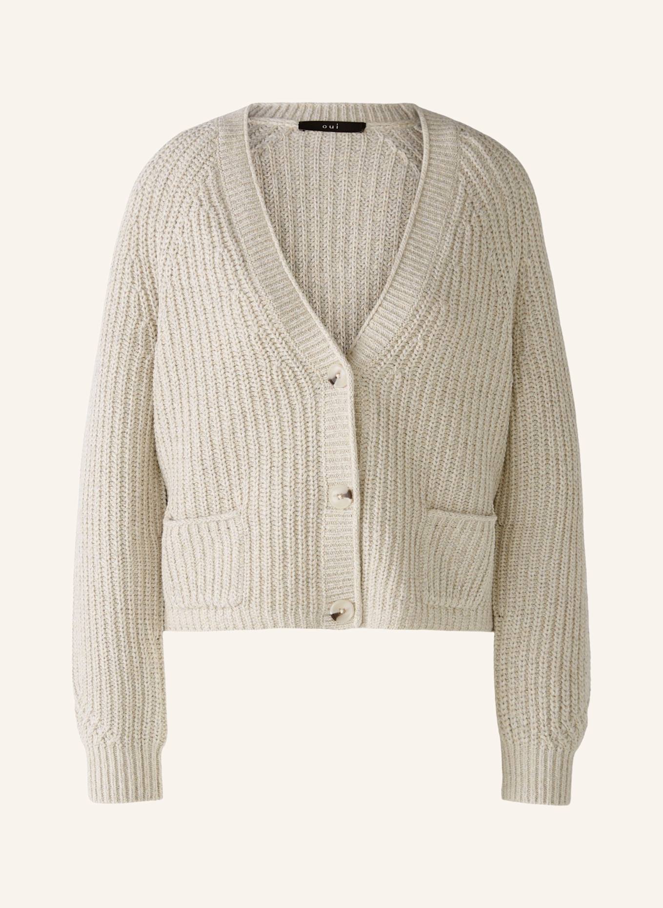 oui Strickjacke LAFONYA: BEIGE