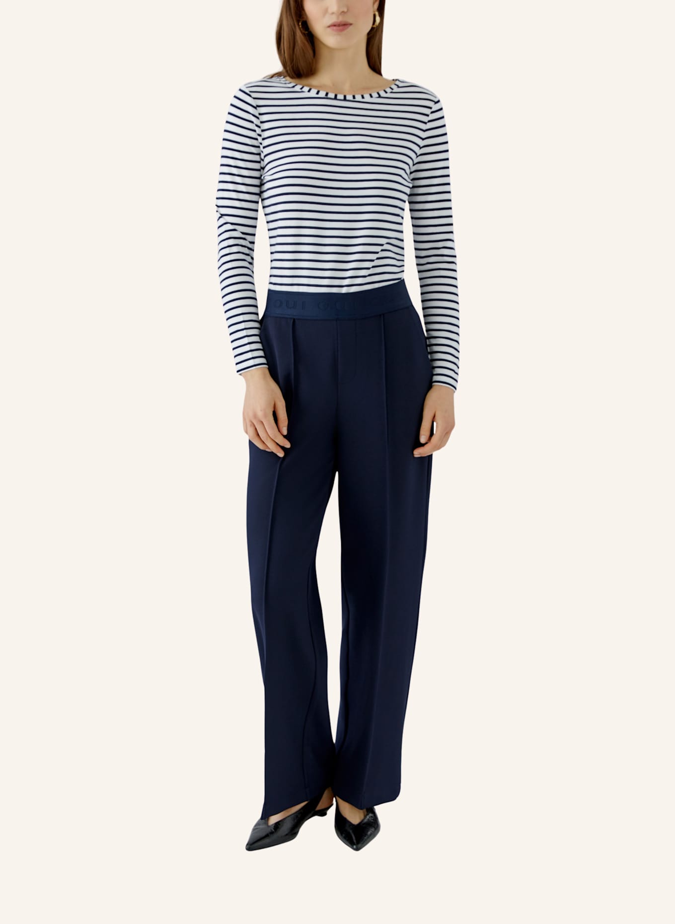 oui Hose LACY: BLAU