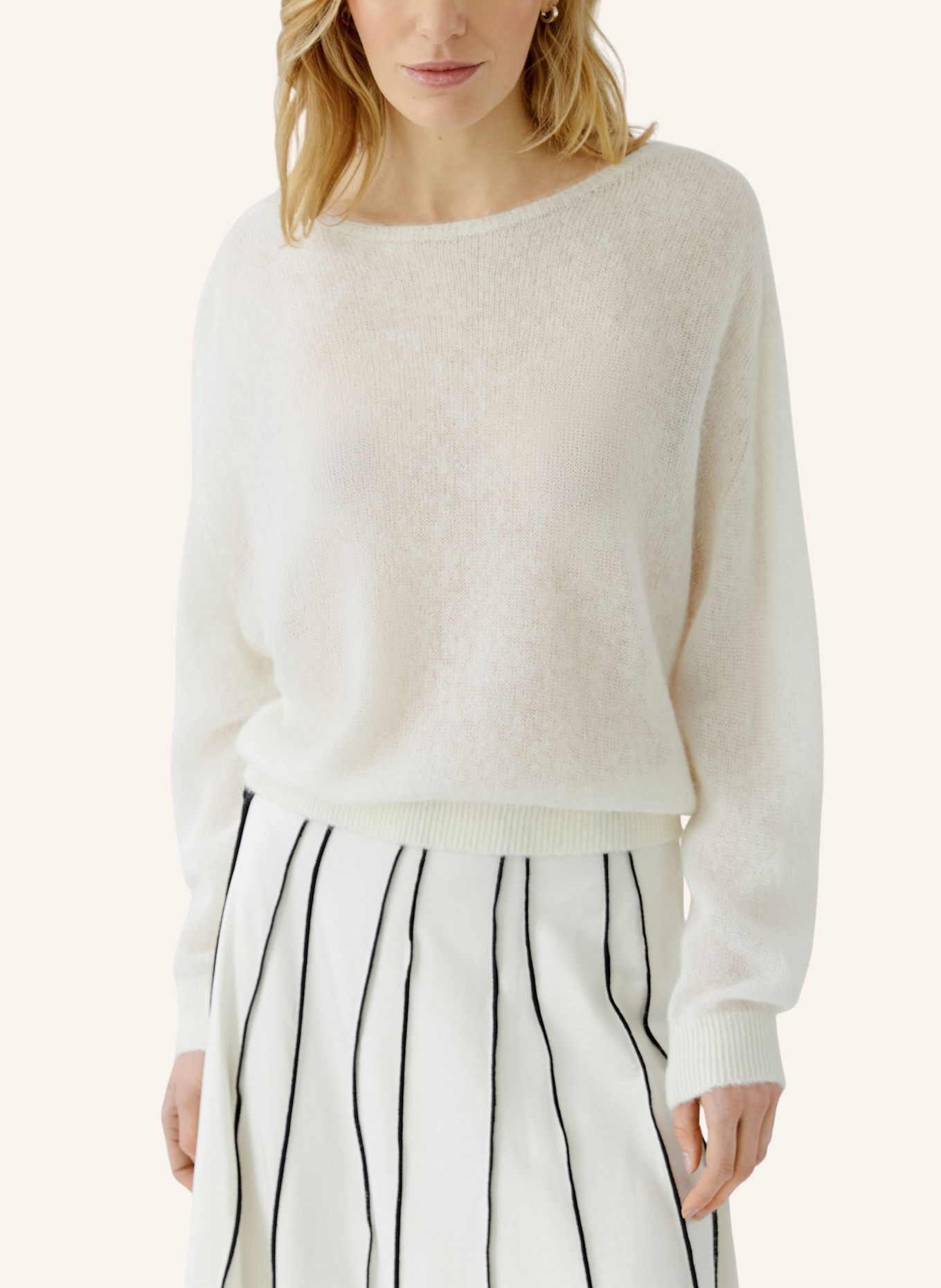 oui Pullover: WEISS