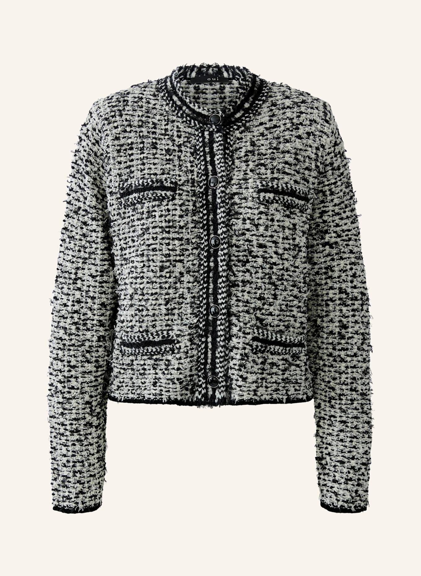 oui Strickjacke: GRAU