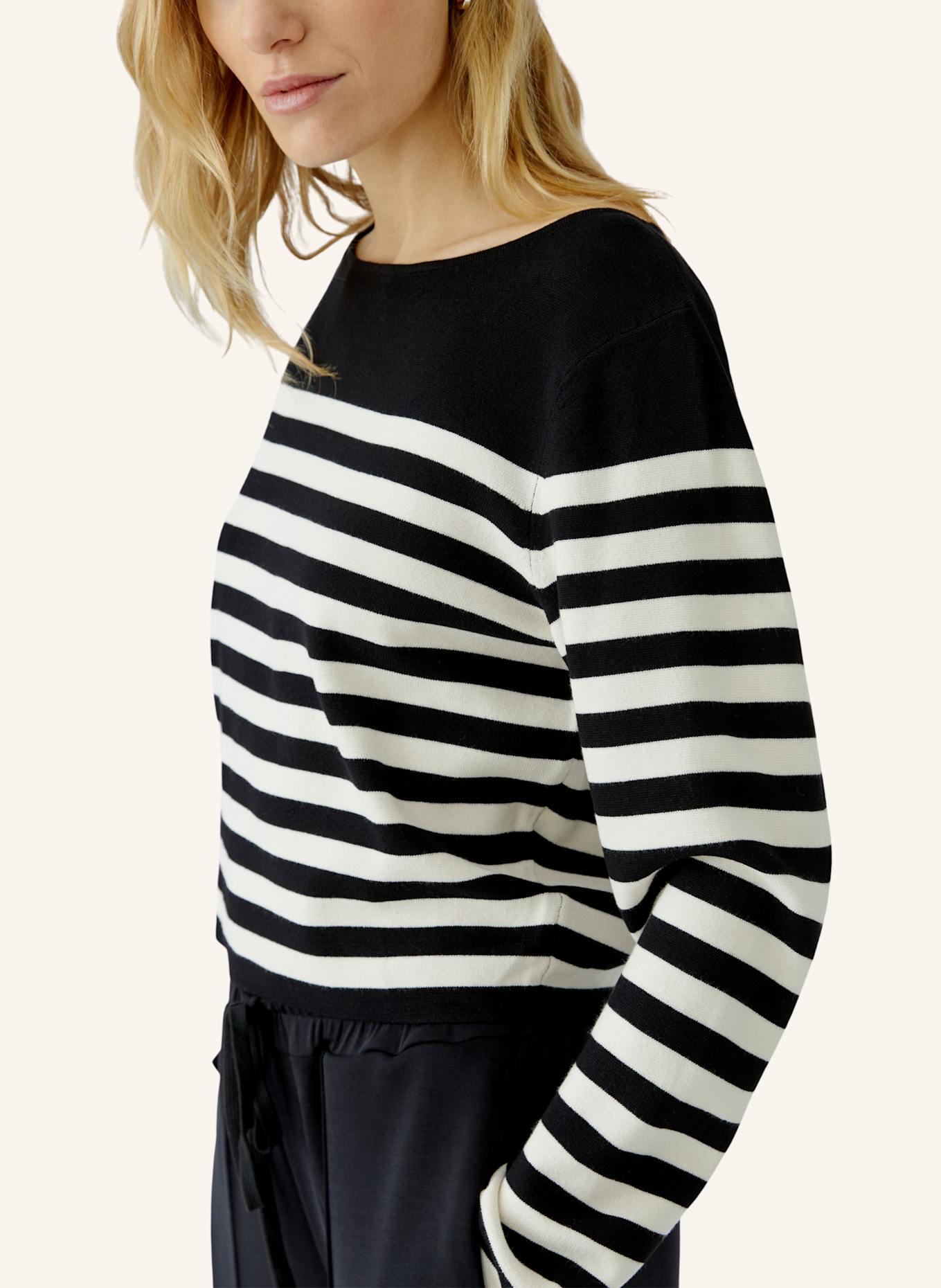 oui Pullover: SCHWARZ