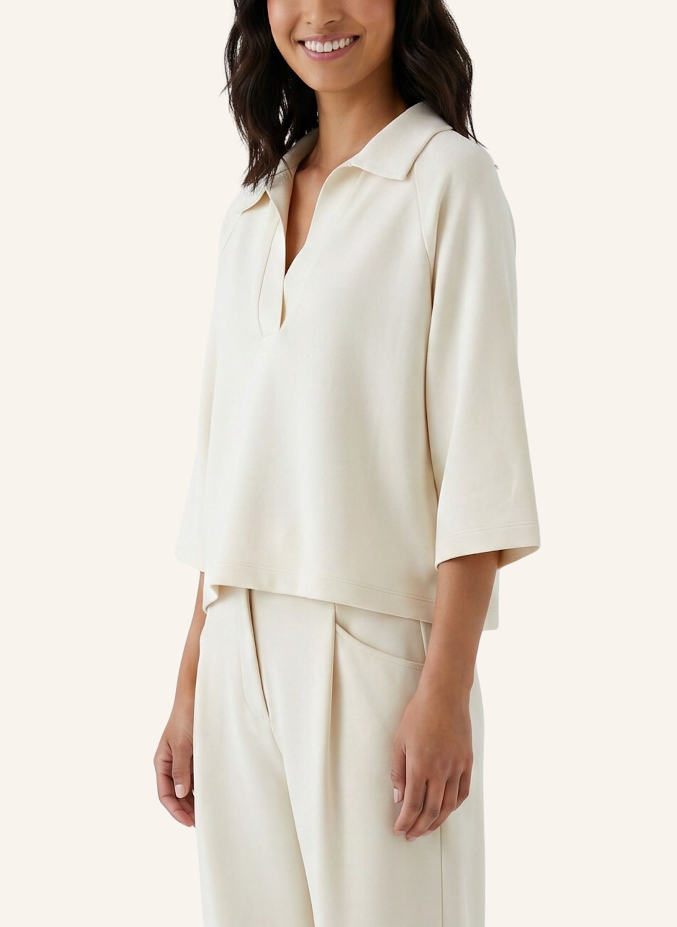 oui Sweatshirt: BEIGE
