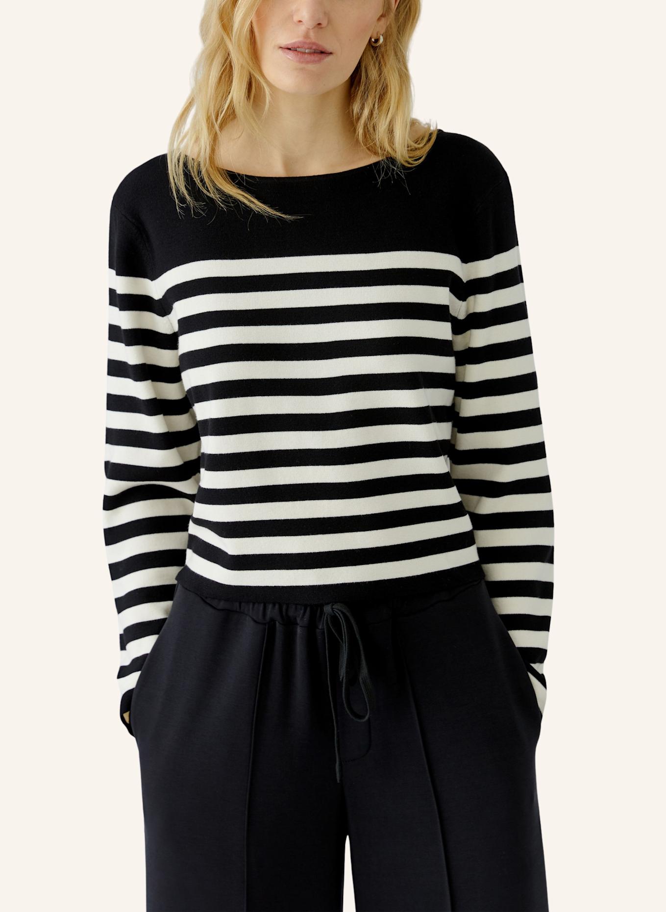 oui Pullover: SCHWARZ