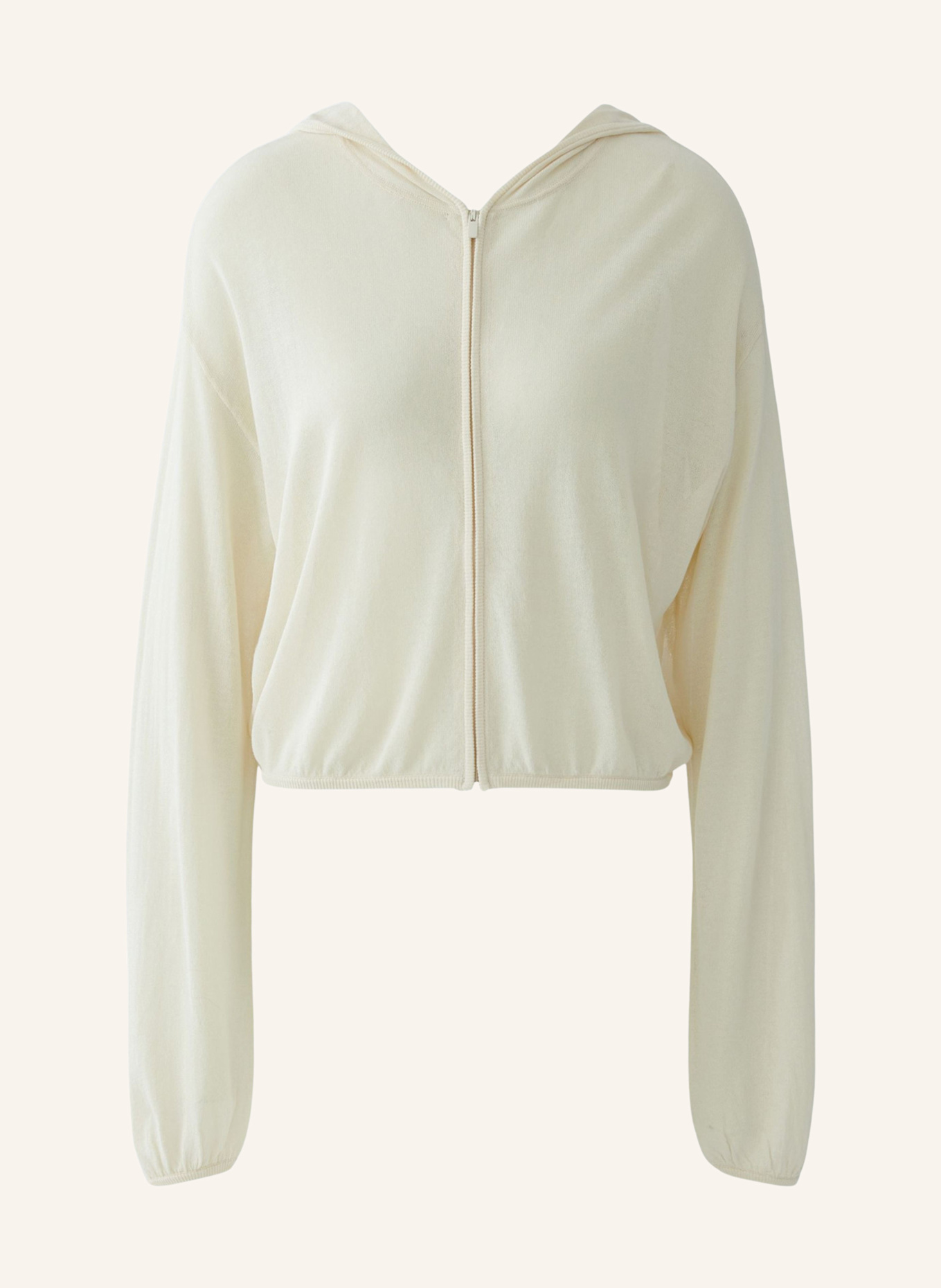 oui Strickjacke: WEISS