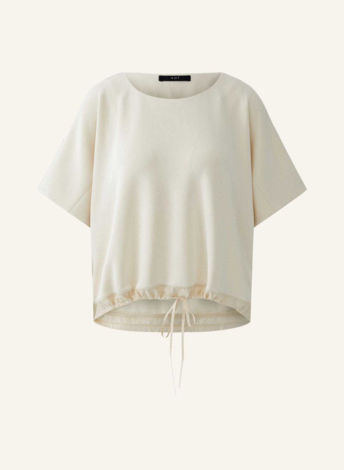 oui Sweatshirt: BEIGE