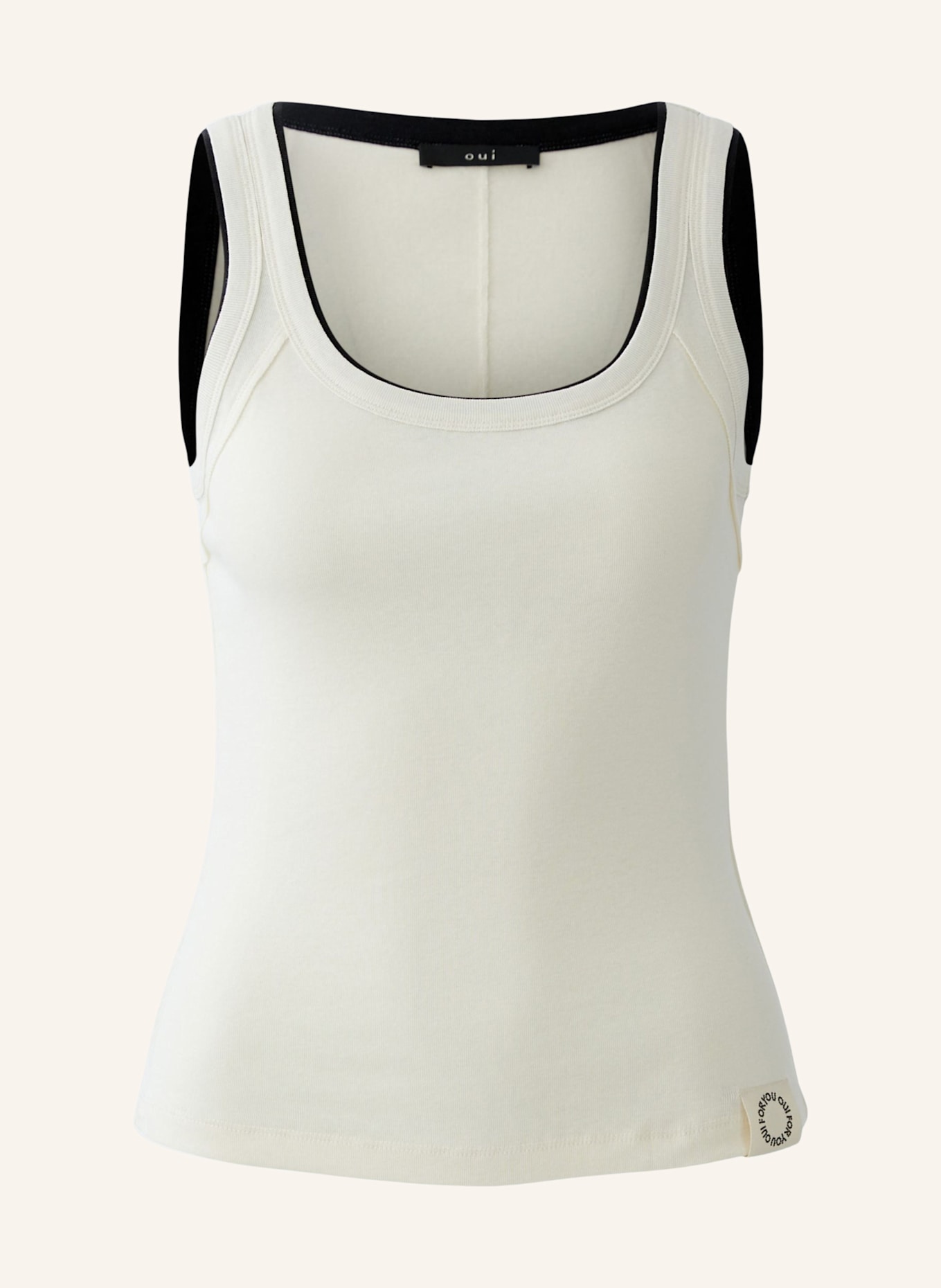oui Top: WEISS