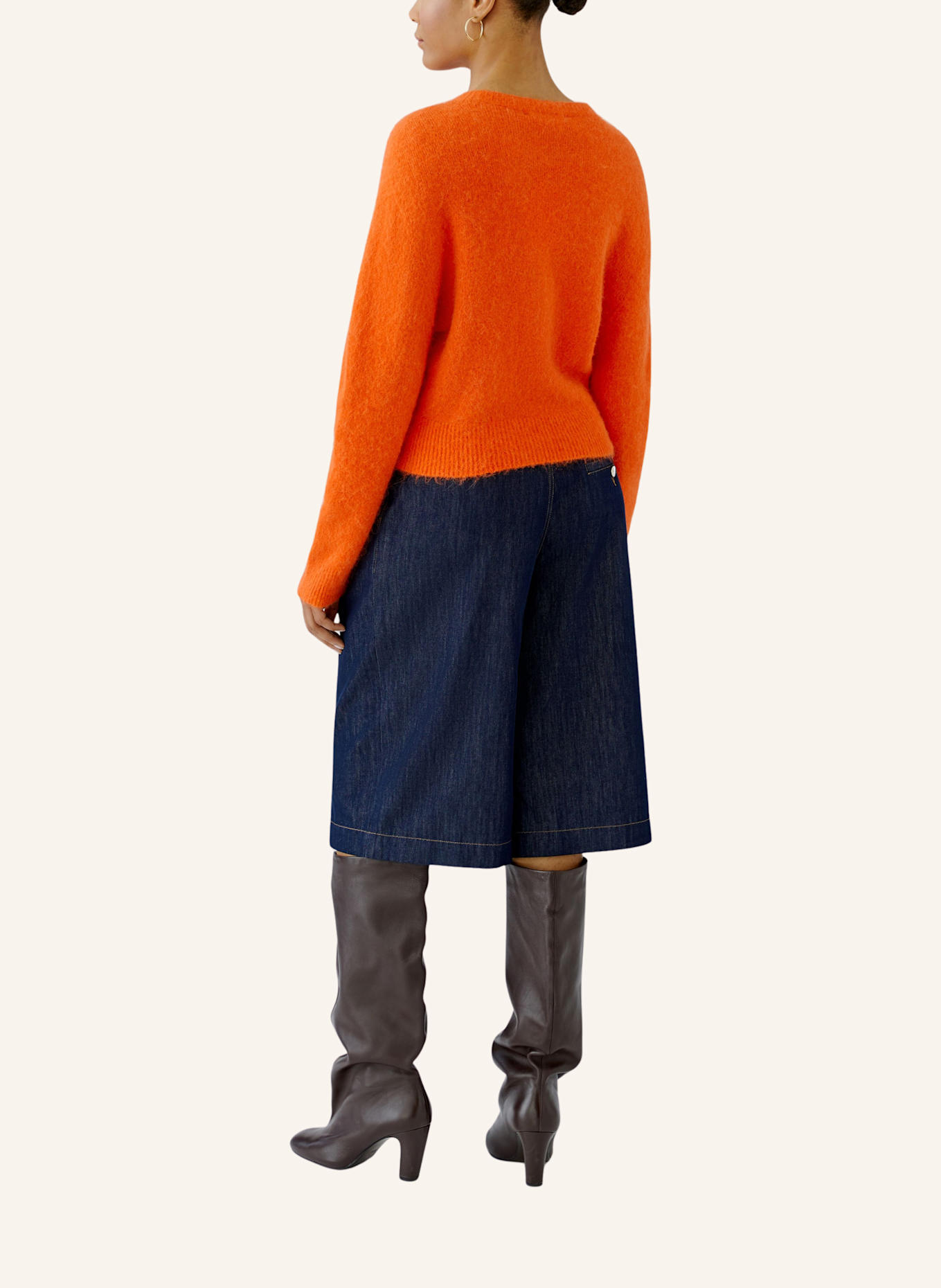 oui Pullover: ORANGE