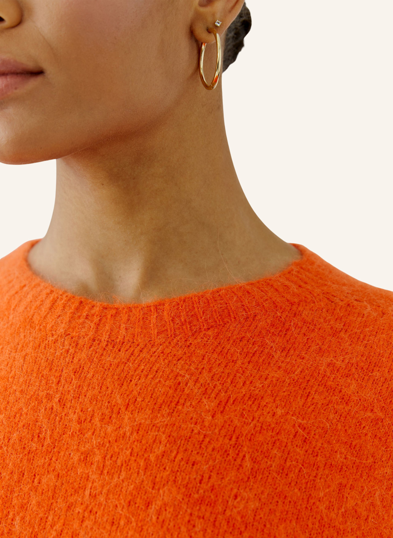 oui Pullover: ORANGE