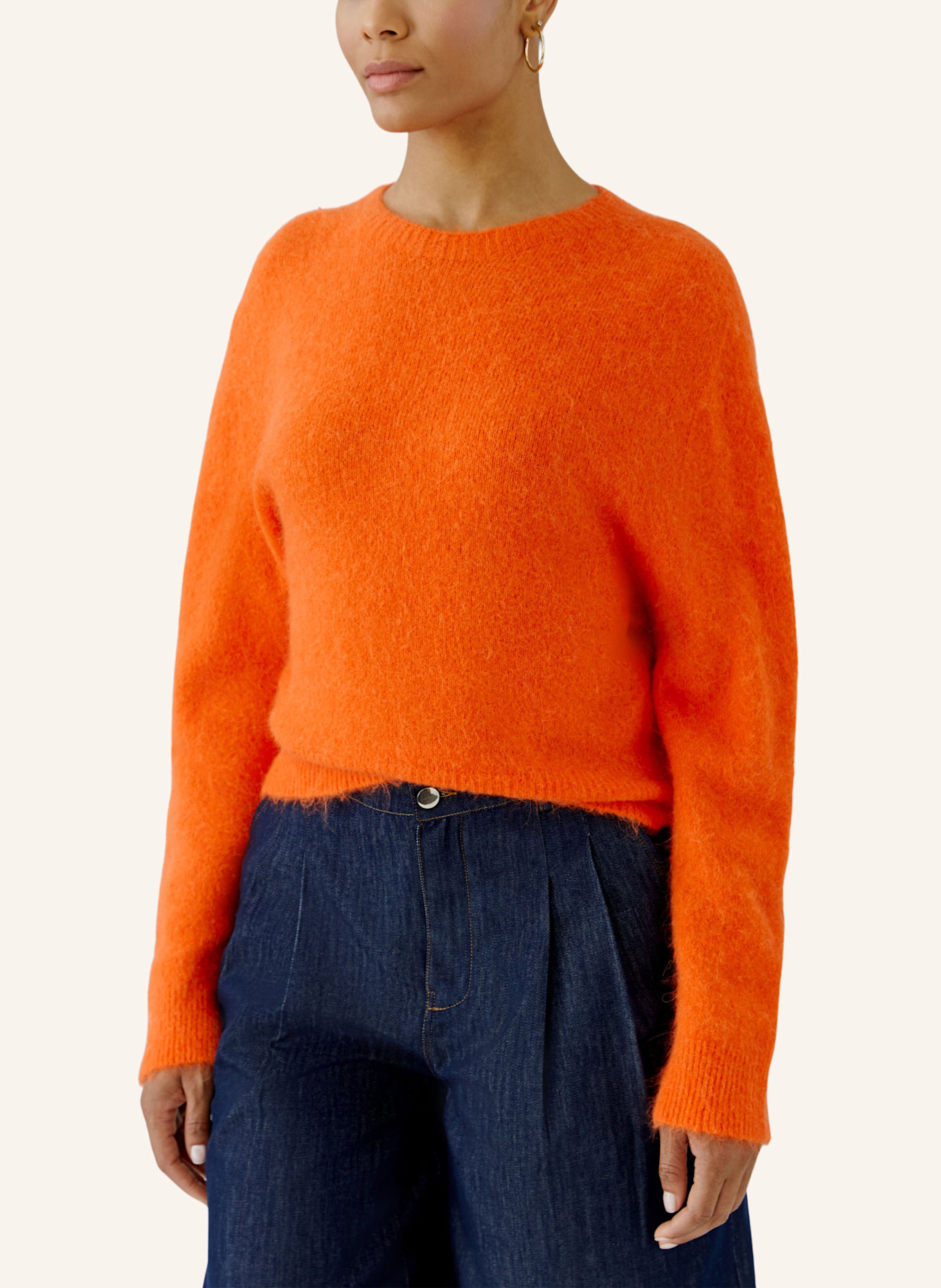 oui Pullover: ORANGE