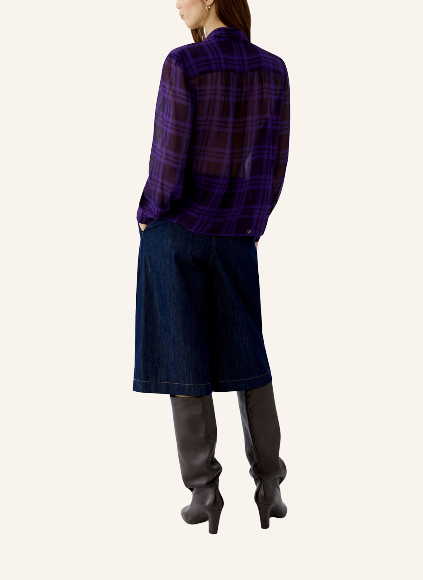 oui Bluse: LILA