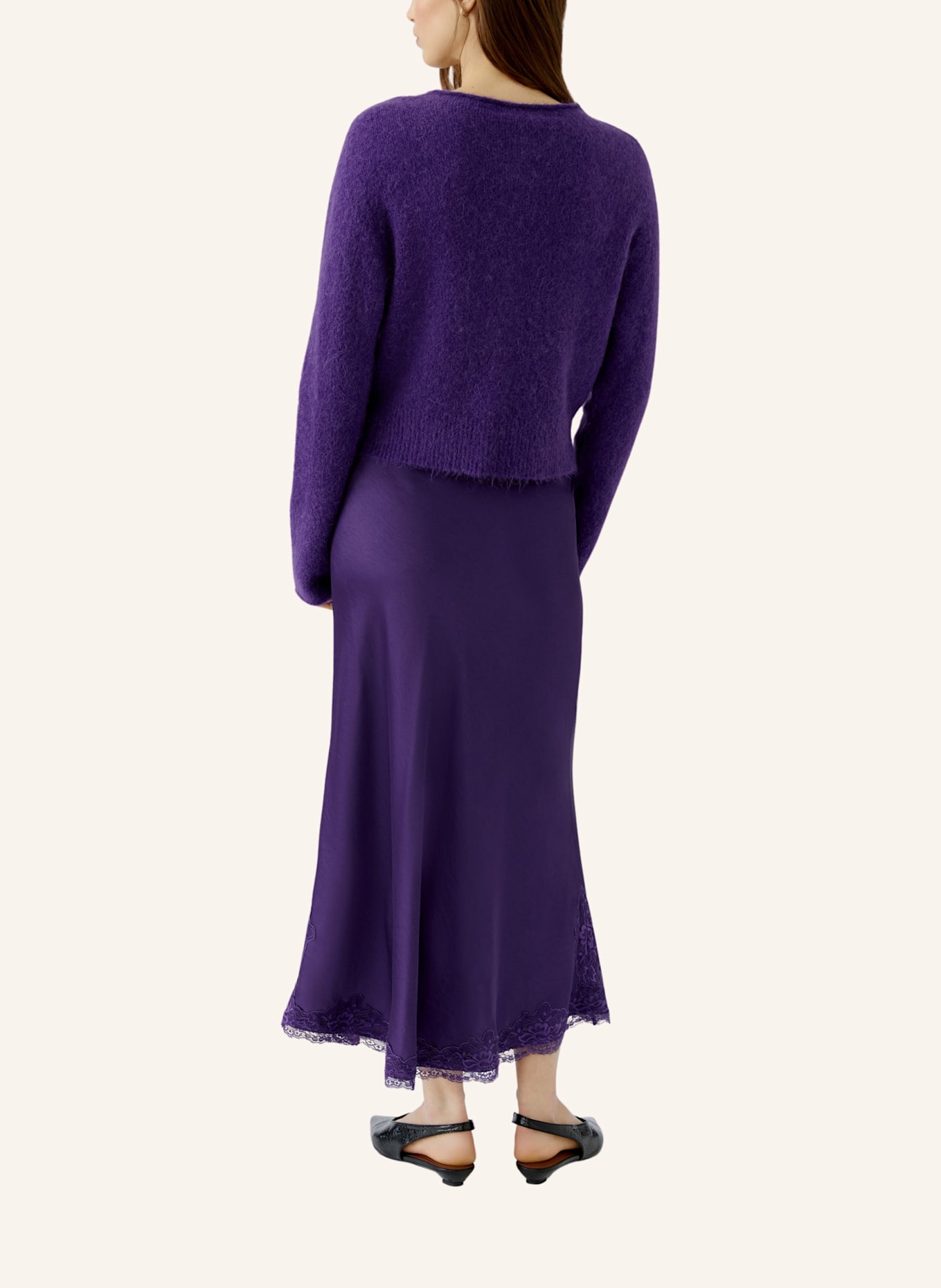 oui Strickjacke: LILA