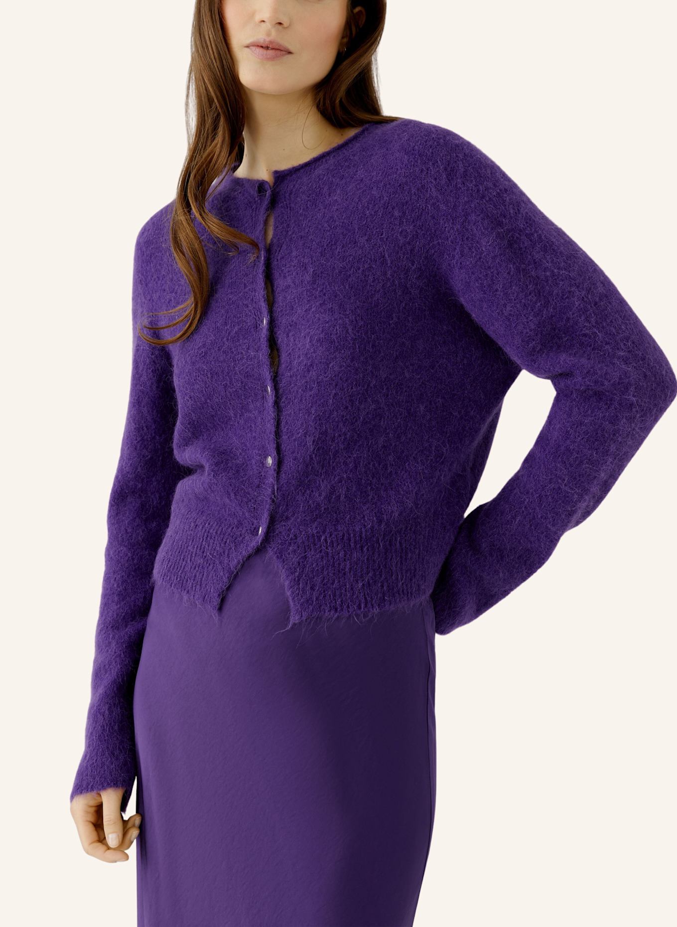 oui Strickjacke: LILA