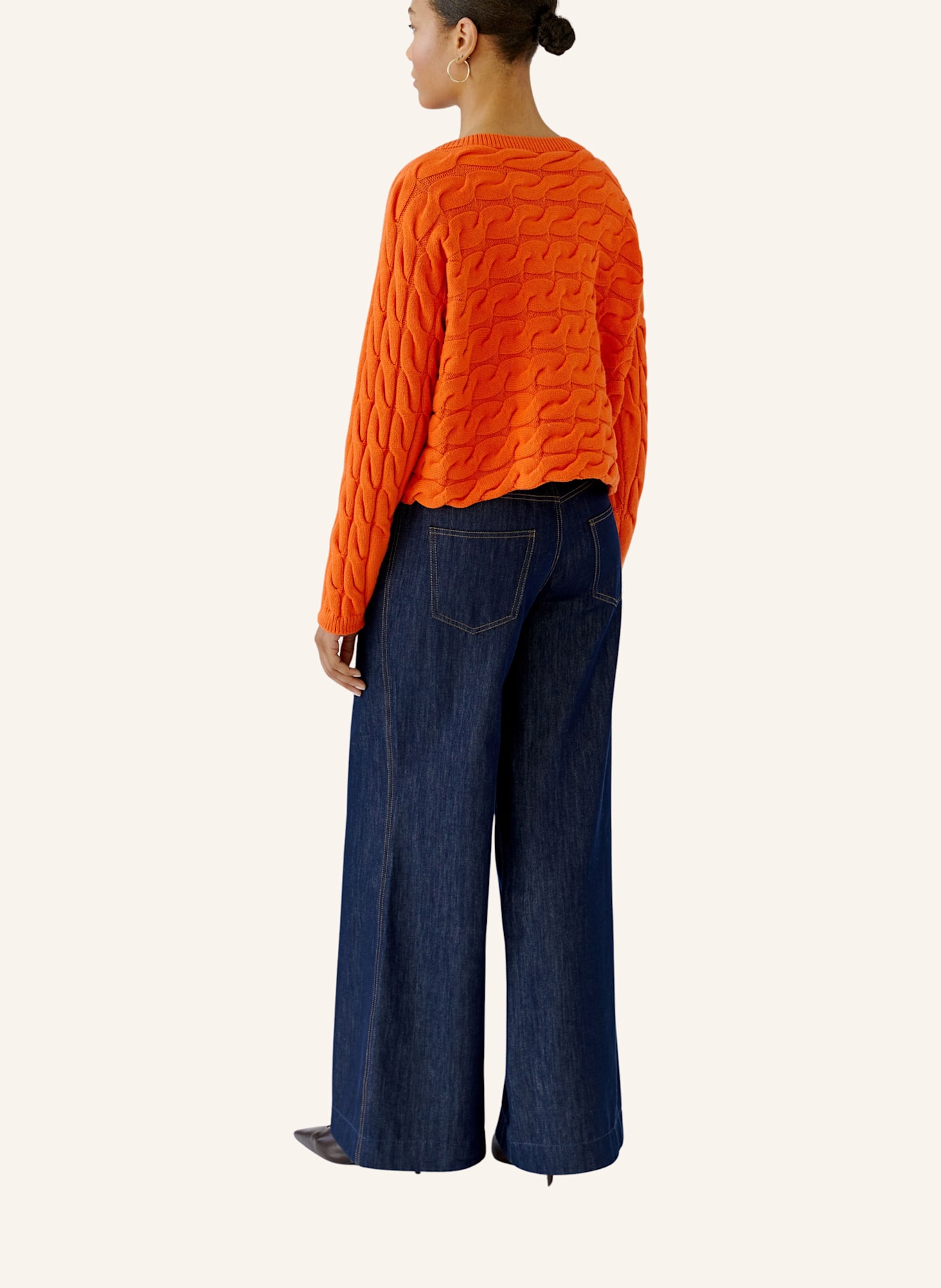 oui Pullover SIRAH: ORANGE