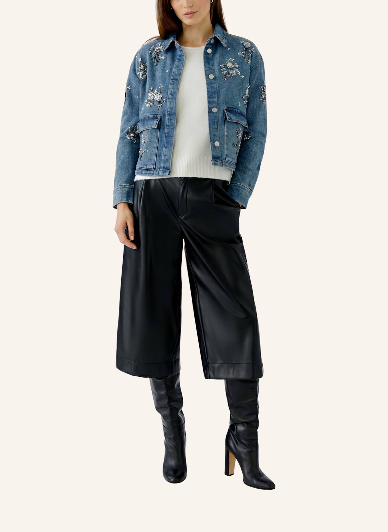 oui Jacke: BLAU