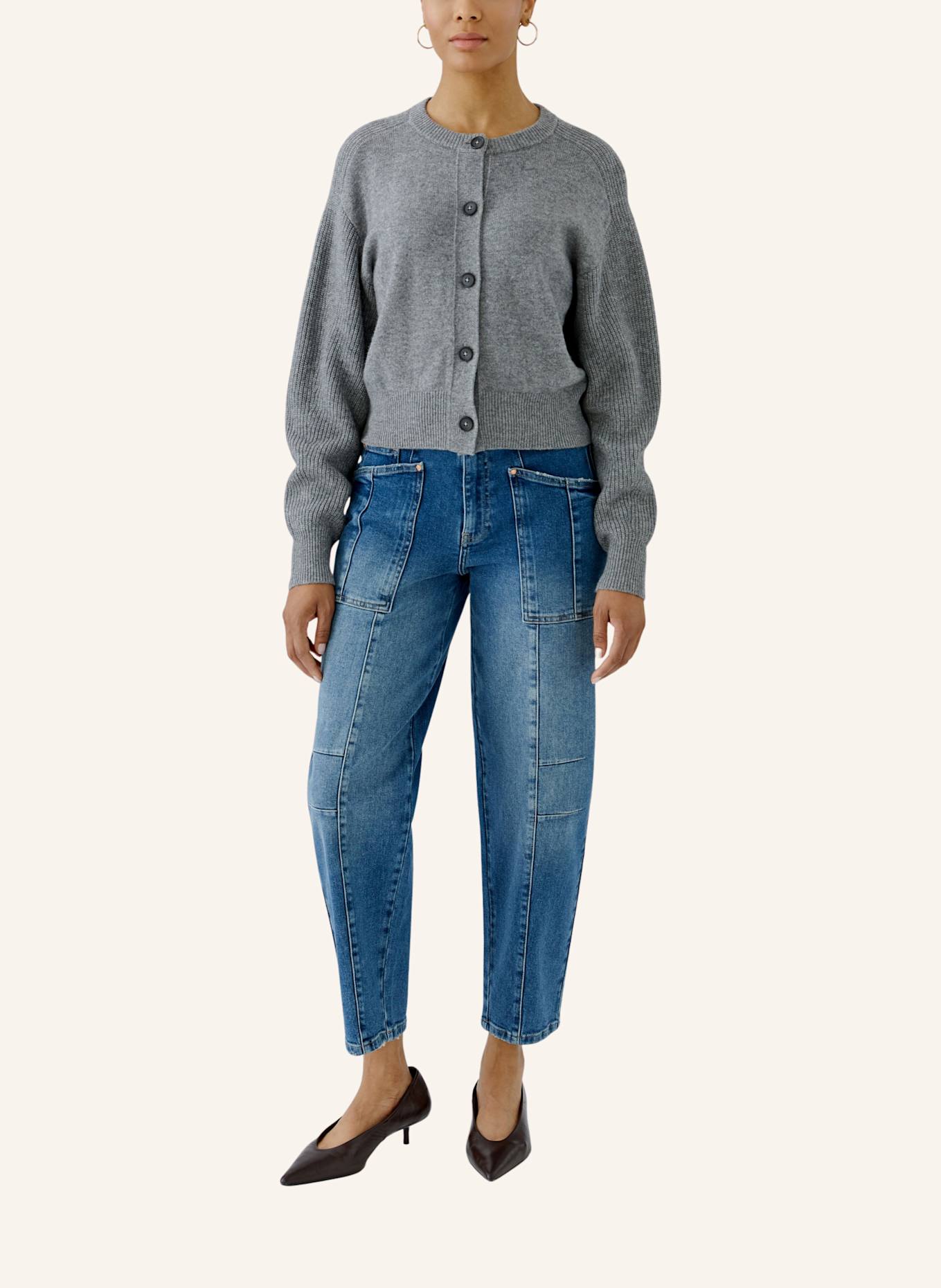 oui Strickjacke: GRAU