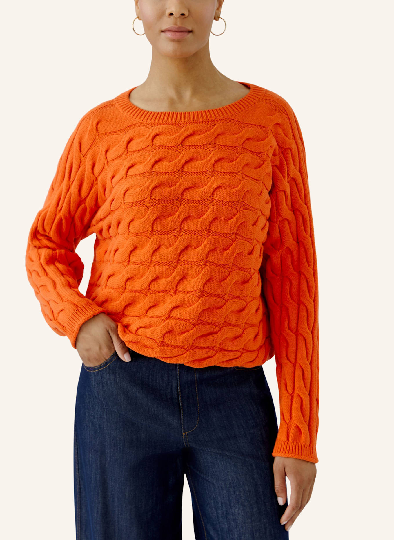 oui Pullover SIRAH: ORANGE