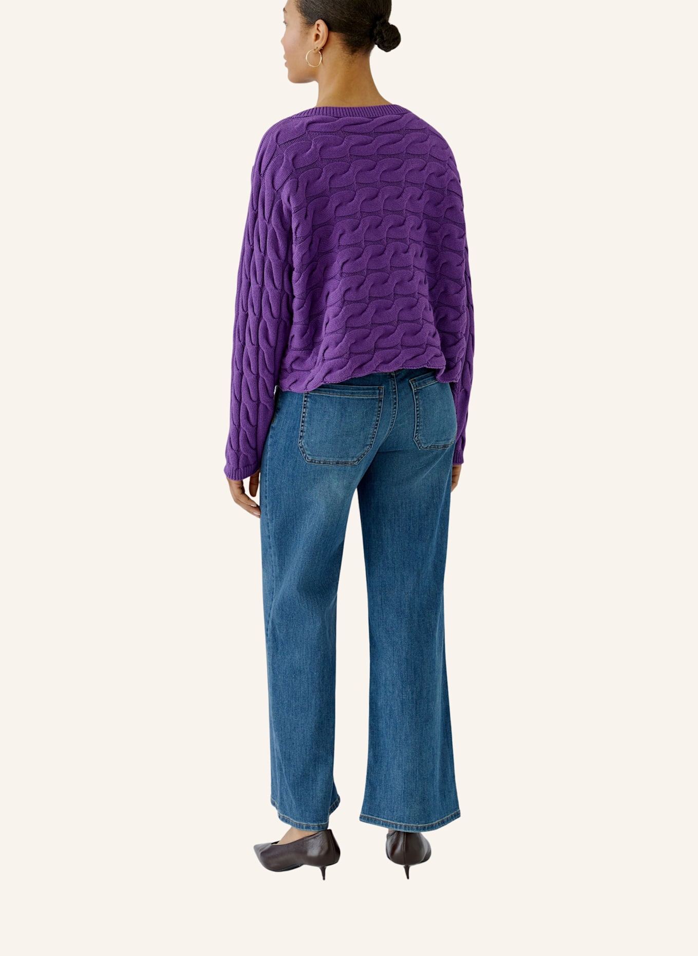 oui Pullover SIRAH: LILA