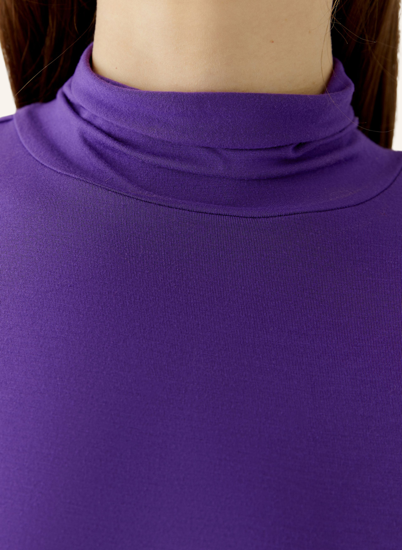 oui Long-Sleeve Shirt: PURPLE