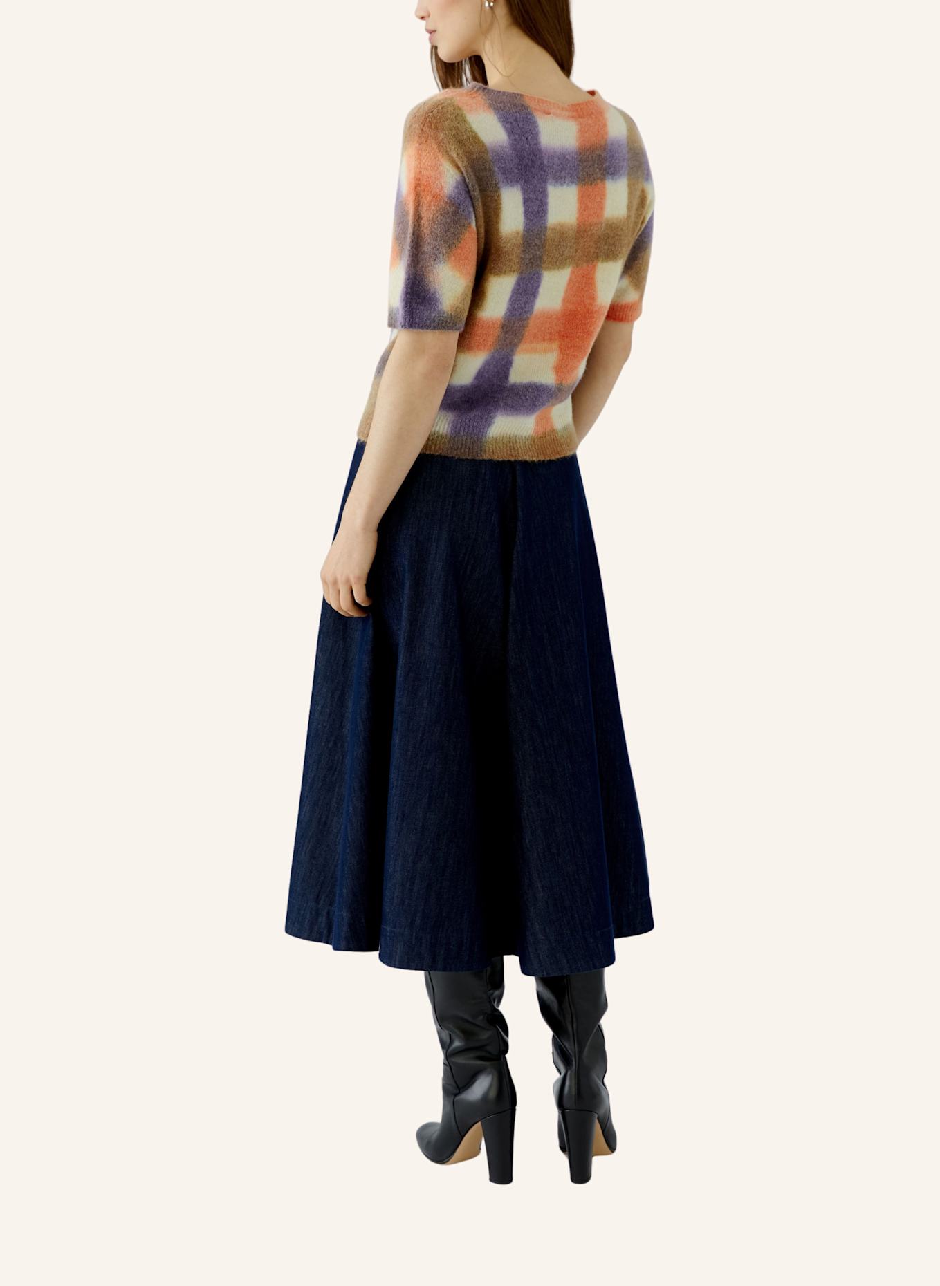 oui Pullover: ORANGE/ LILA