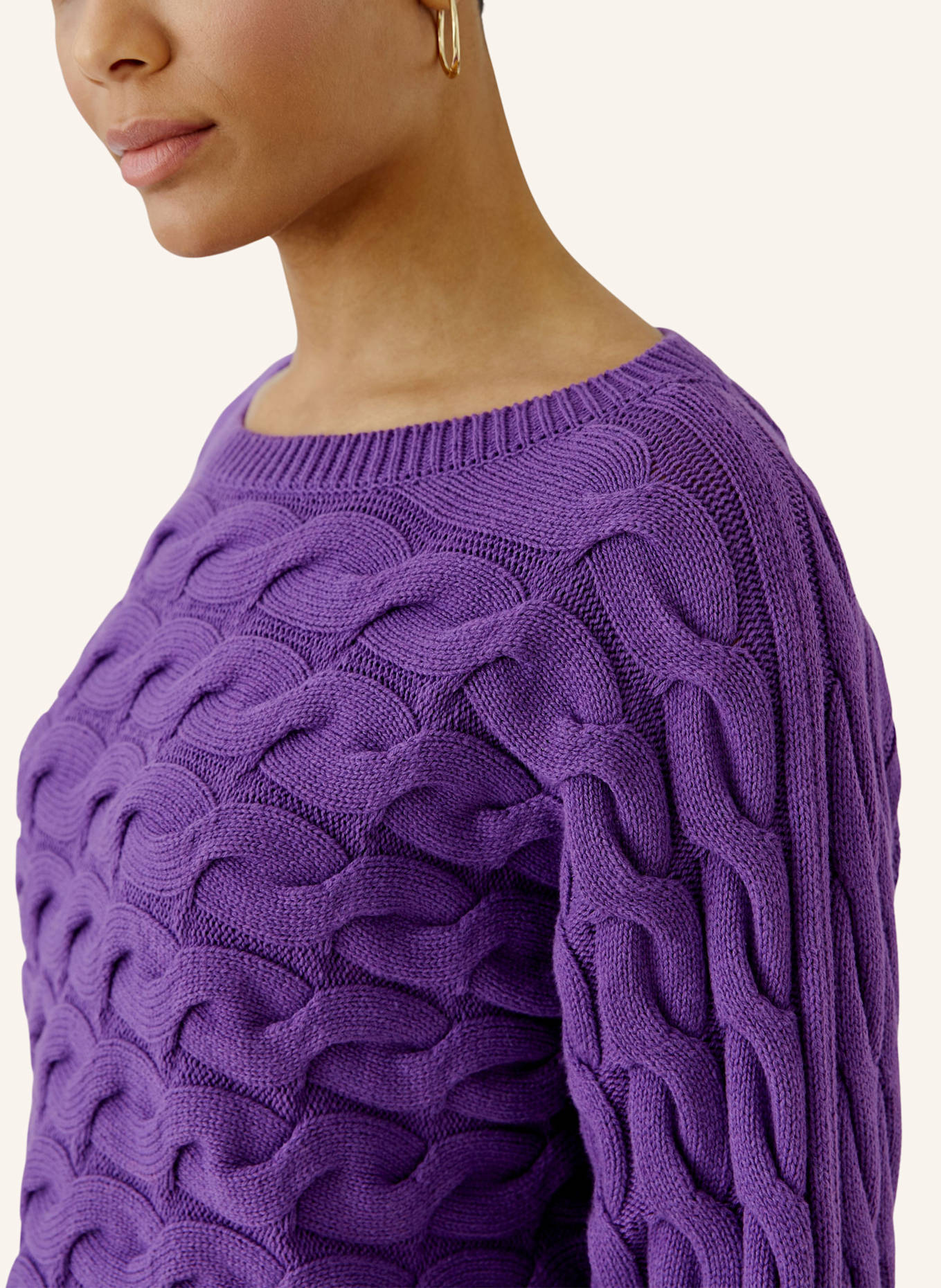 oui Pullover SIRAH: LILA