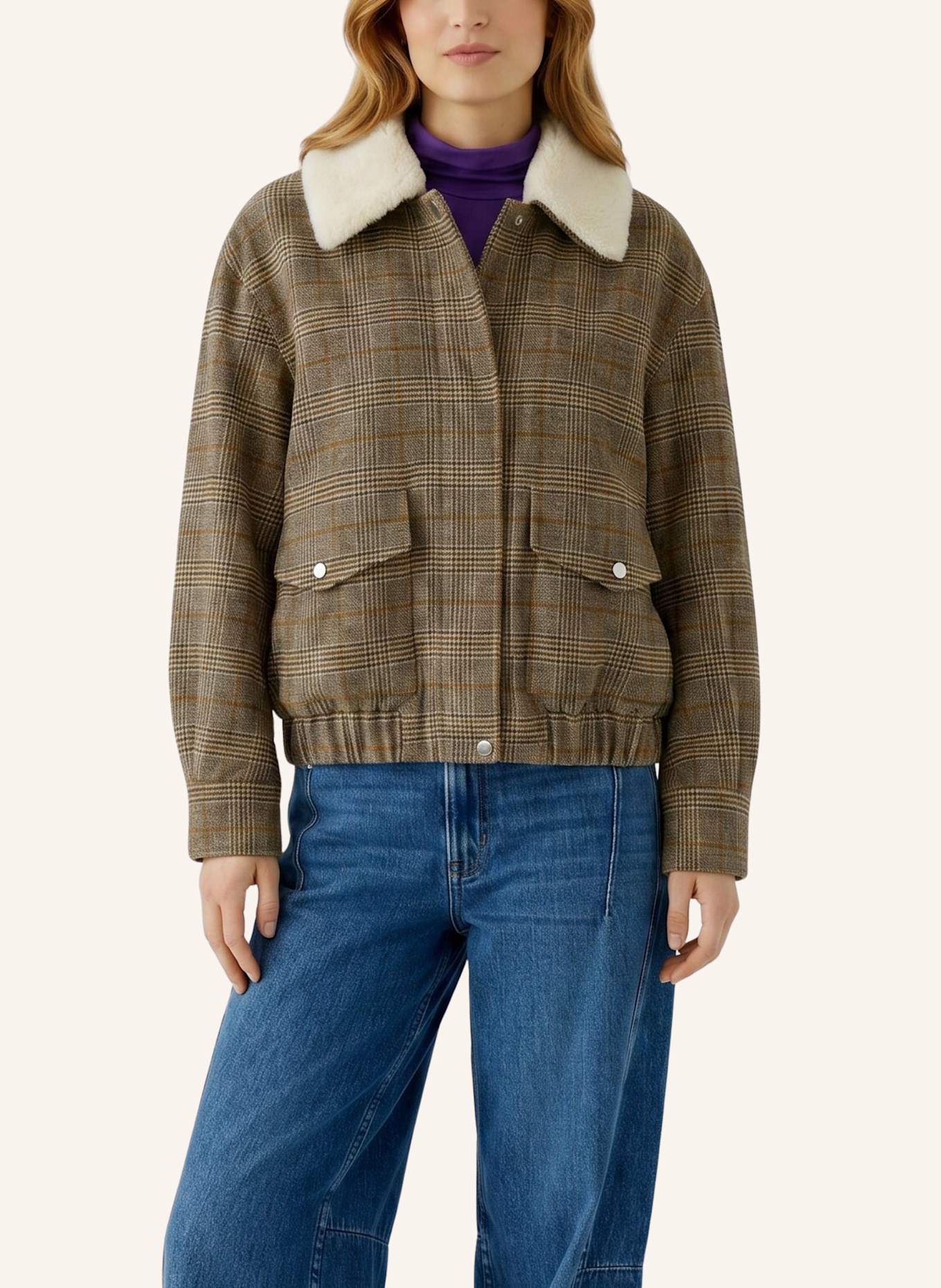 oui Jacke: BRAUN