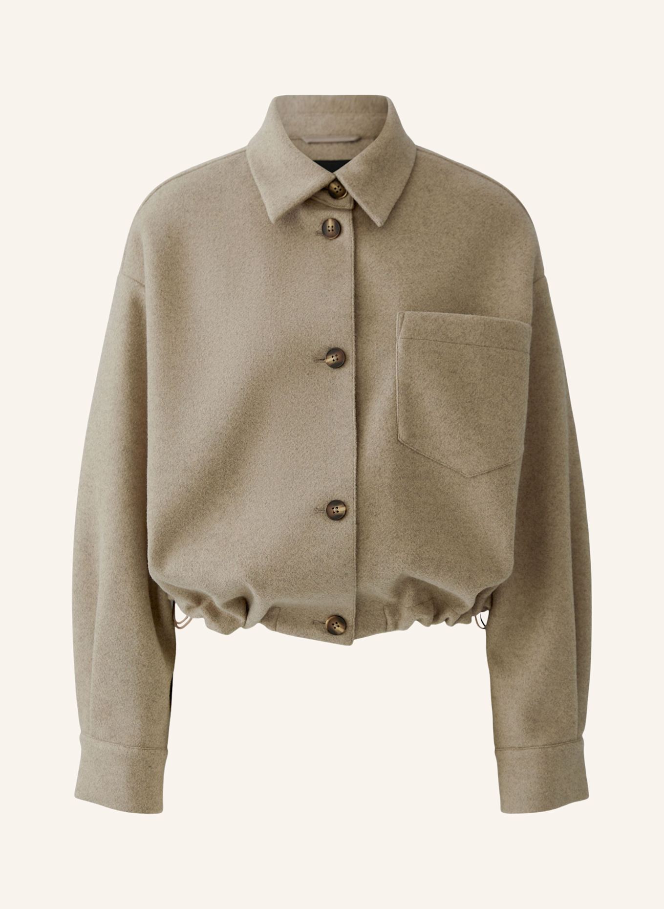 oui Jacket: BROWN