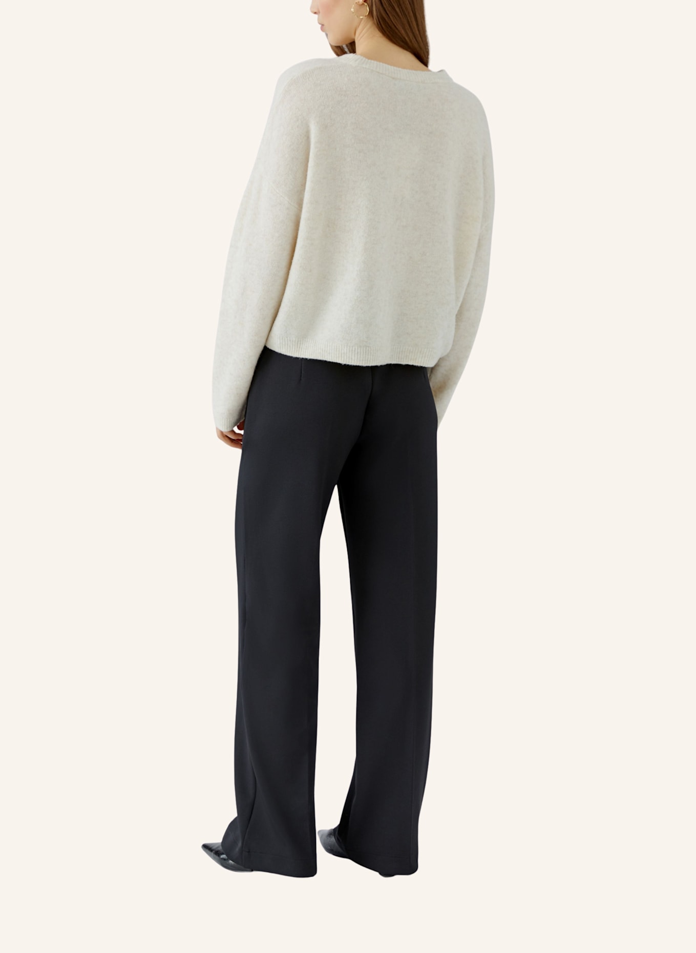 oui Pullover NILA: ECRU
