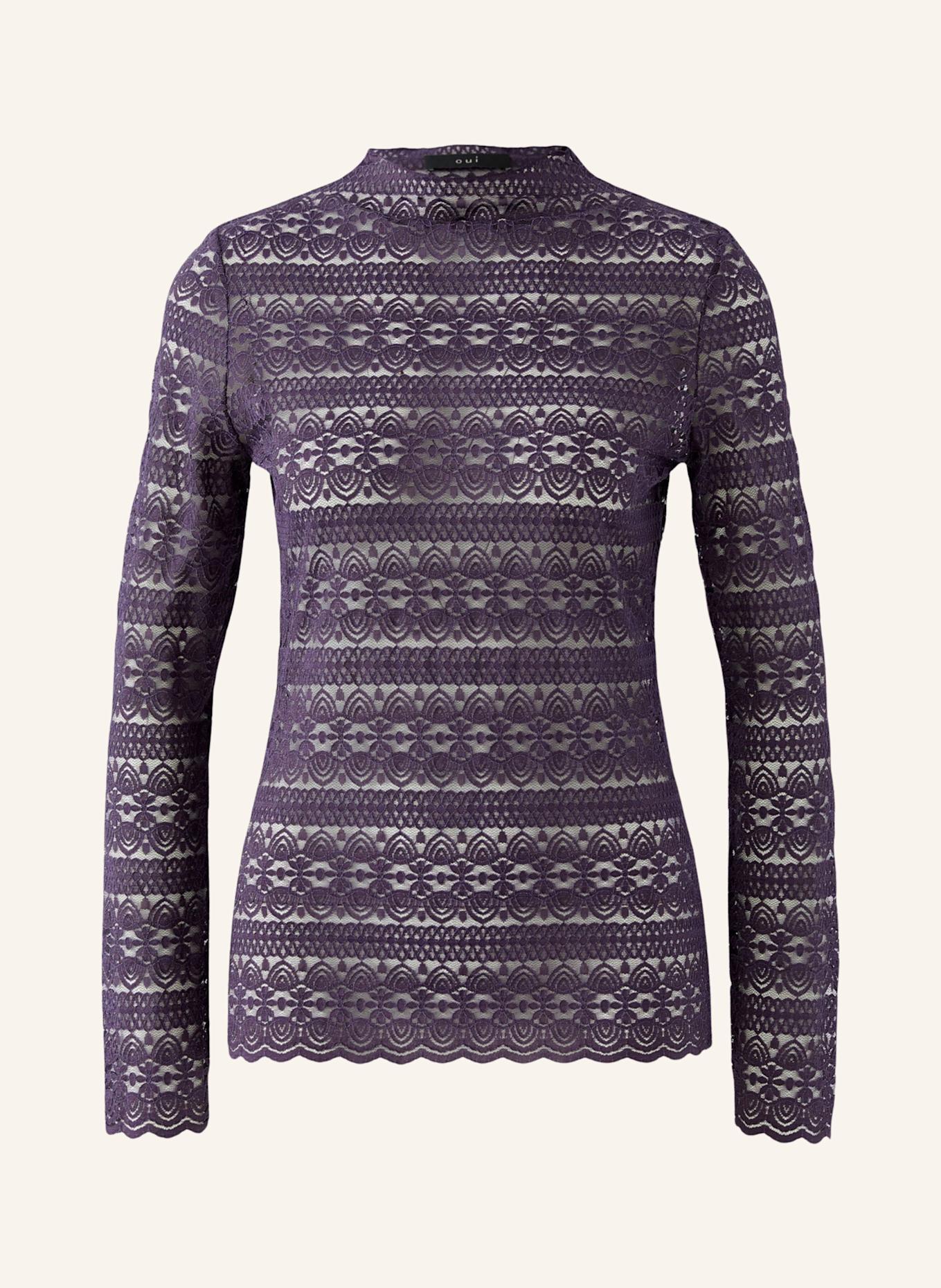 oui Long-Sleeve Shirt: PURPLE