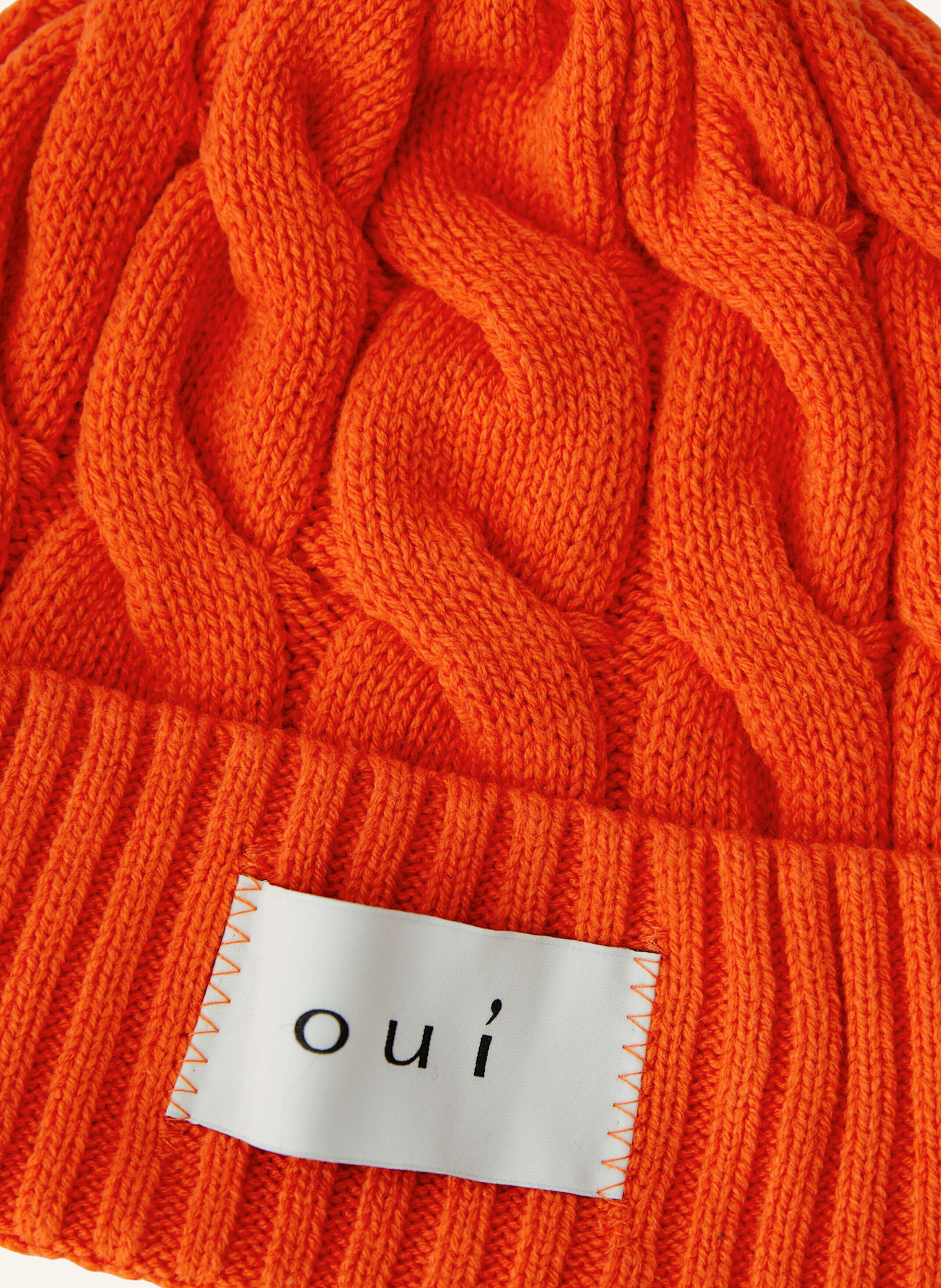 oui Oui Beanie: ORANGE