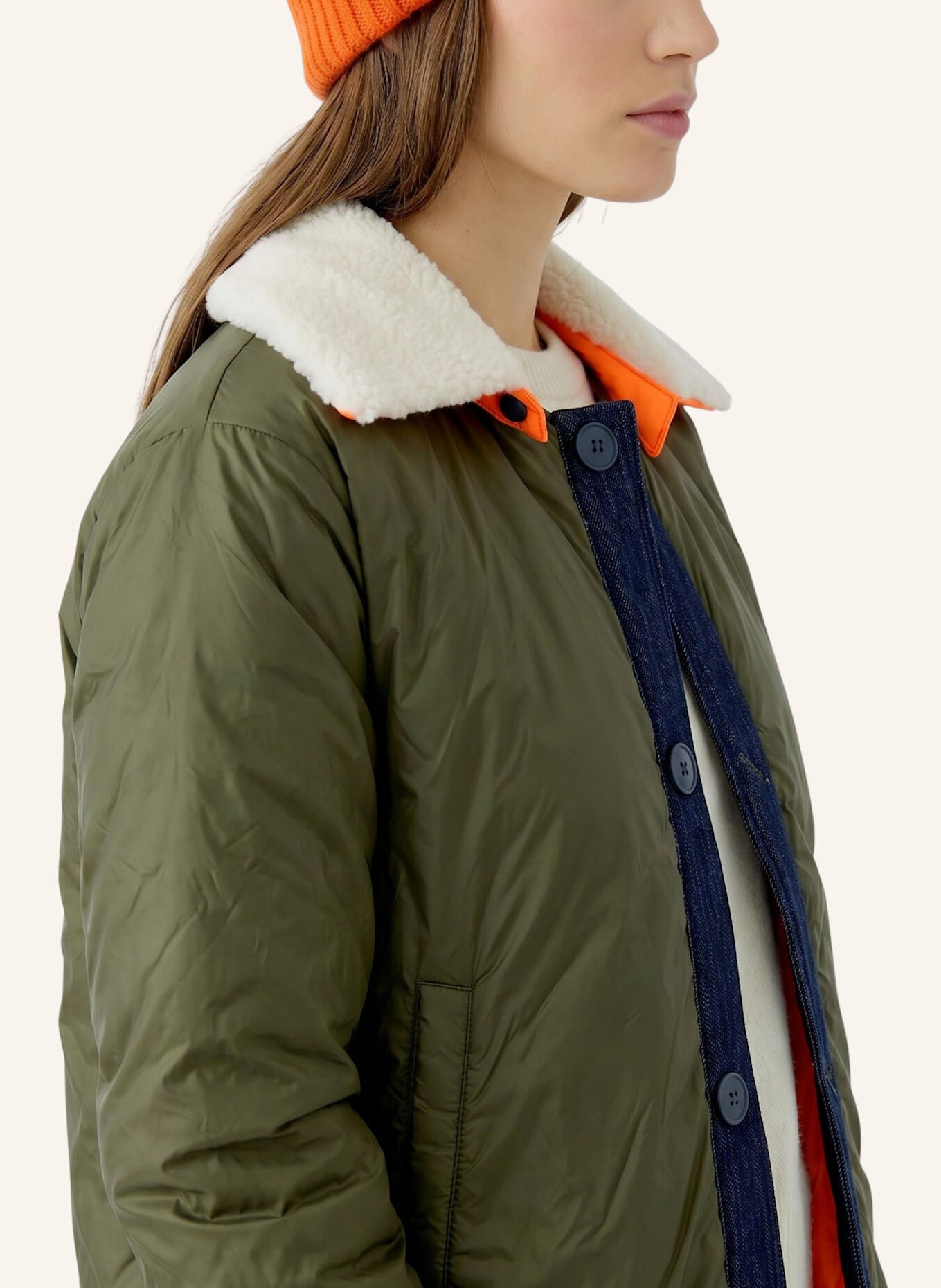 oui Oui Beanie: ORANGE