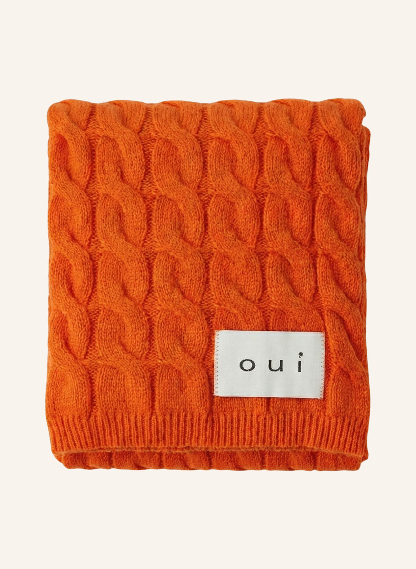 oui Oui Scarf: ORANGE