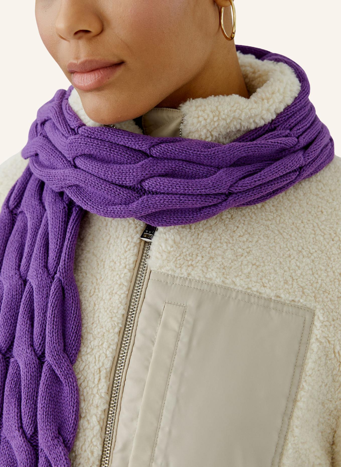oui Oui Scarf: PURPLE