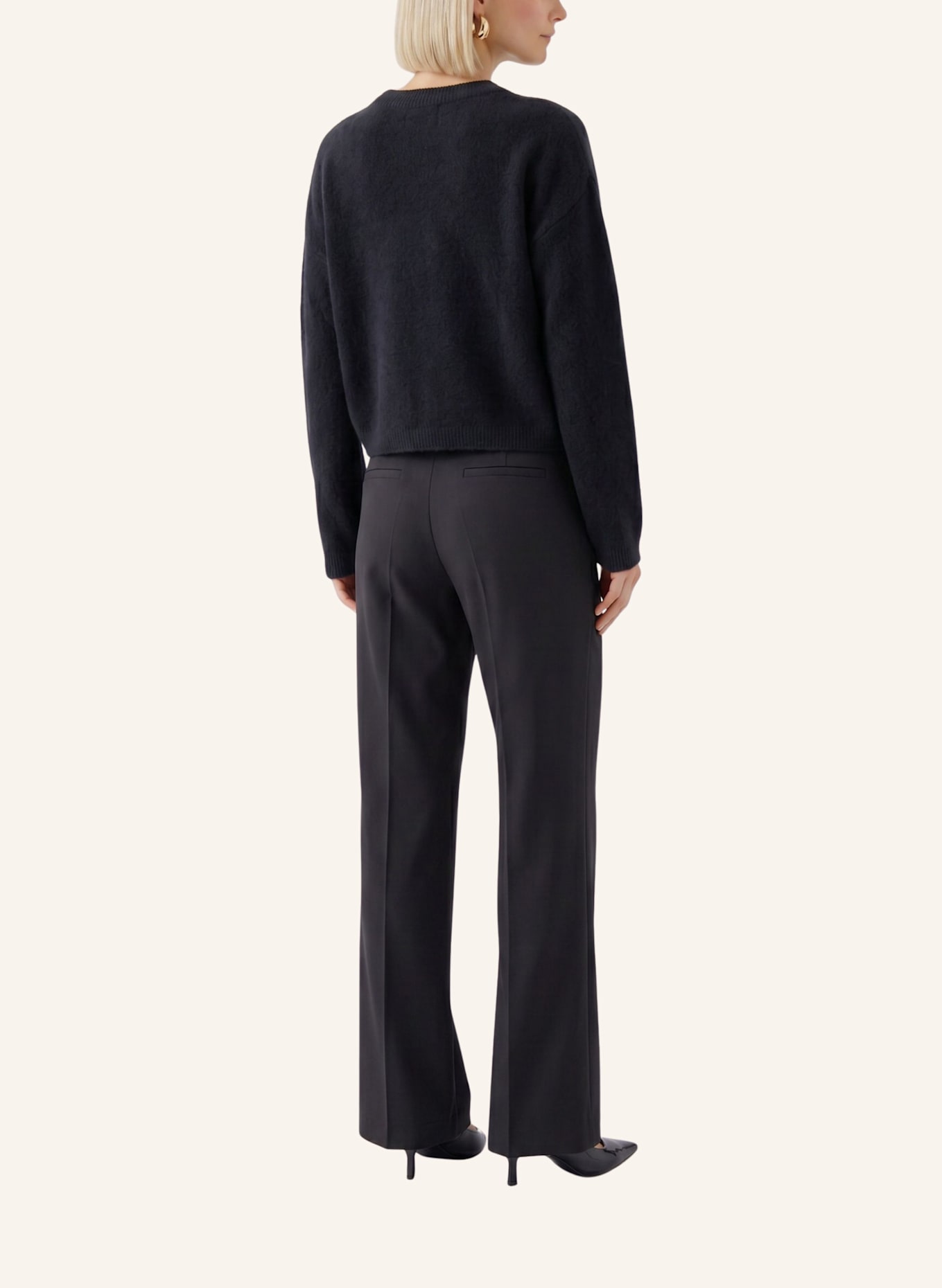 oui Pullover NILA: SCHWARZ