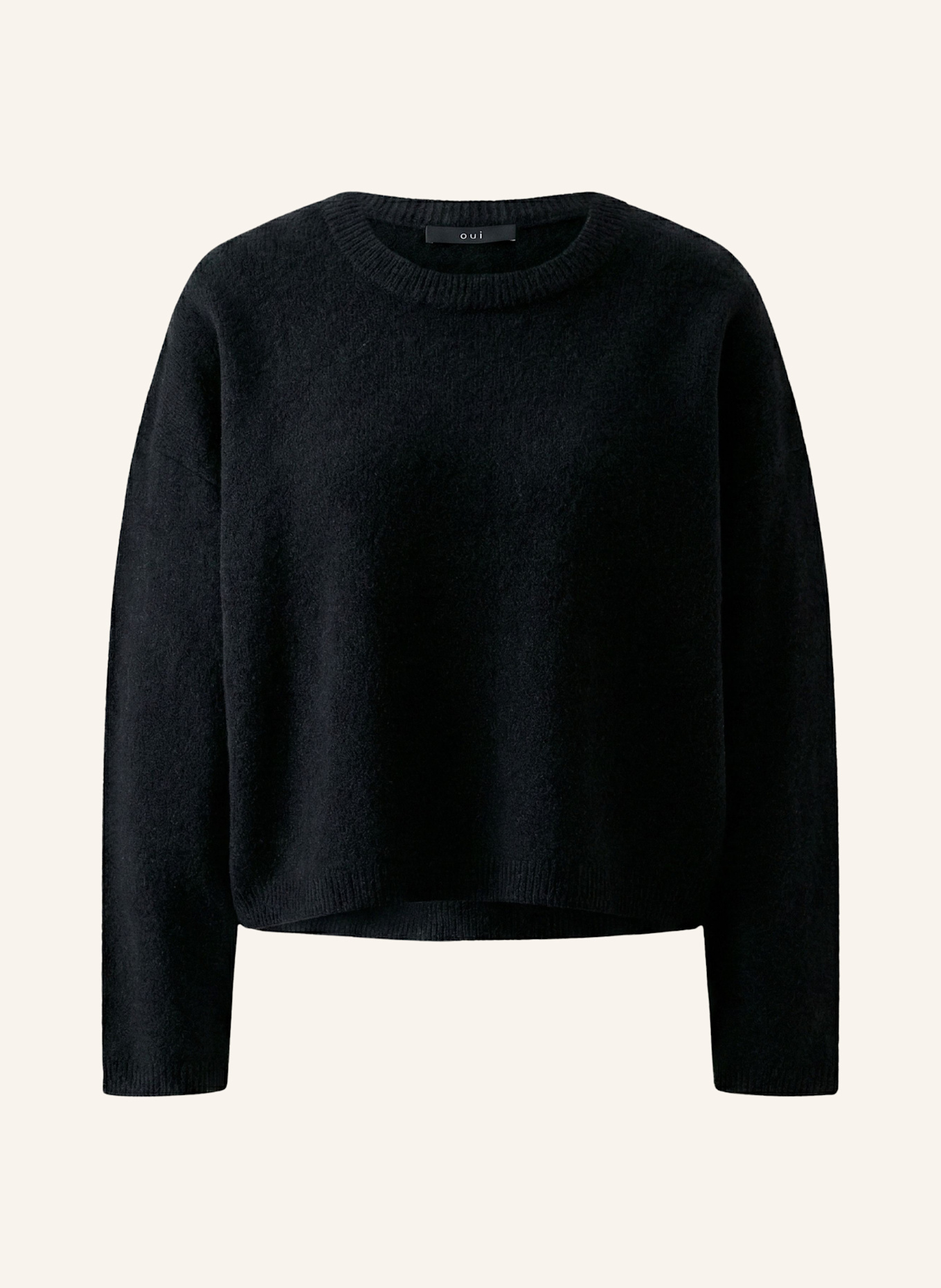oui Pullover NILA: SCHWARZ