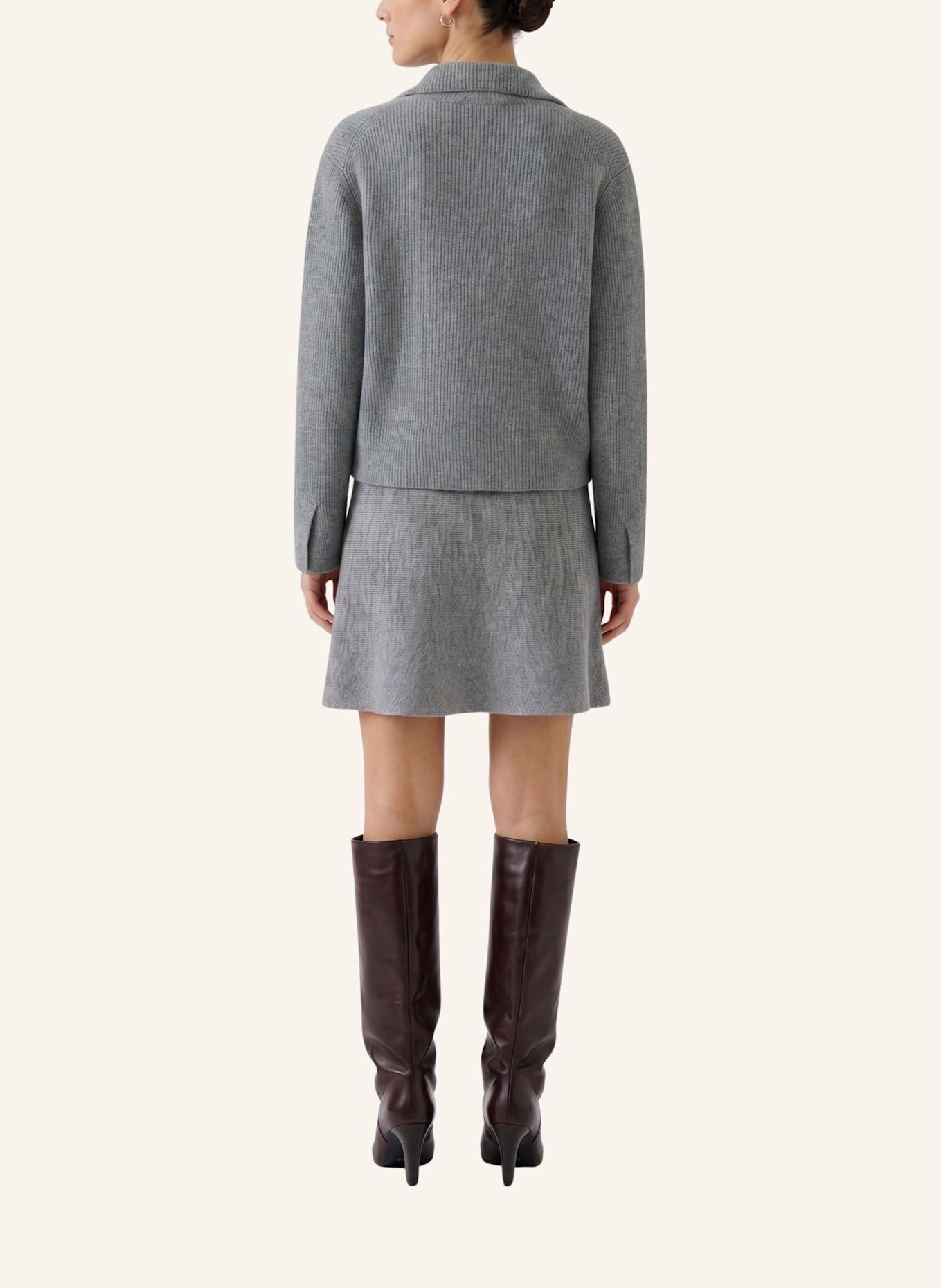 oui Strickjacke: GRAU