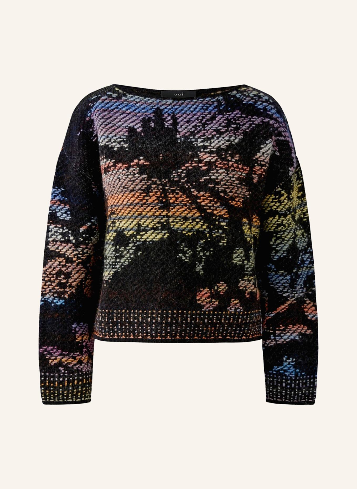 oui Pullover: SCHWARZ